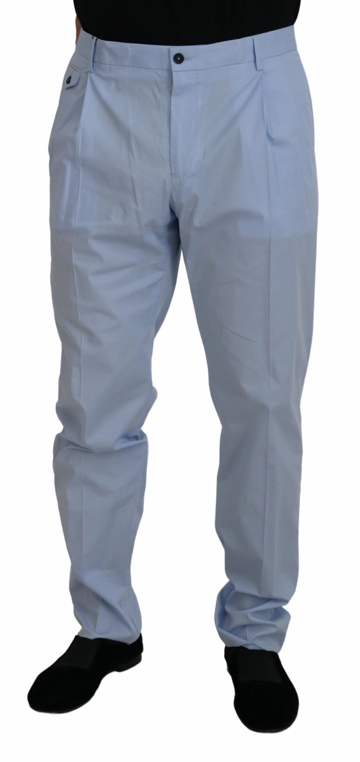 Dolce & Gabbana Elegant Slim Fit Chinos In Men's