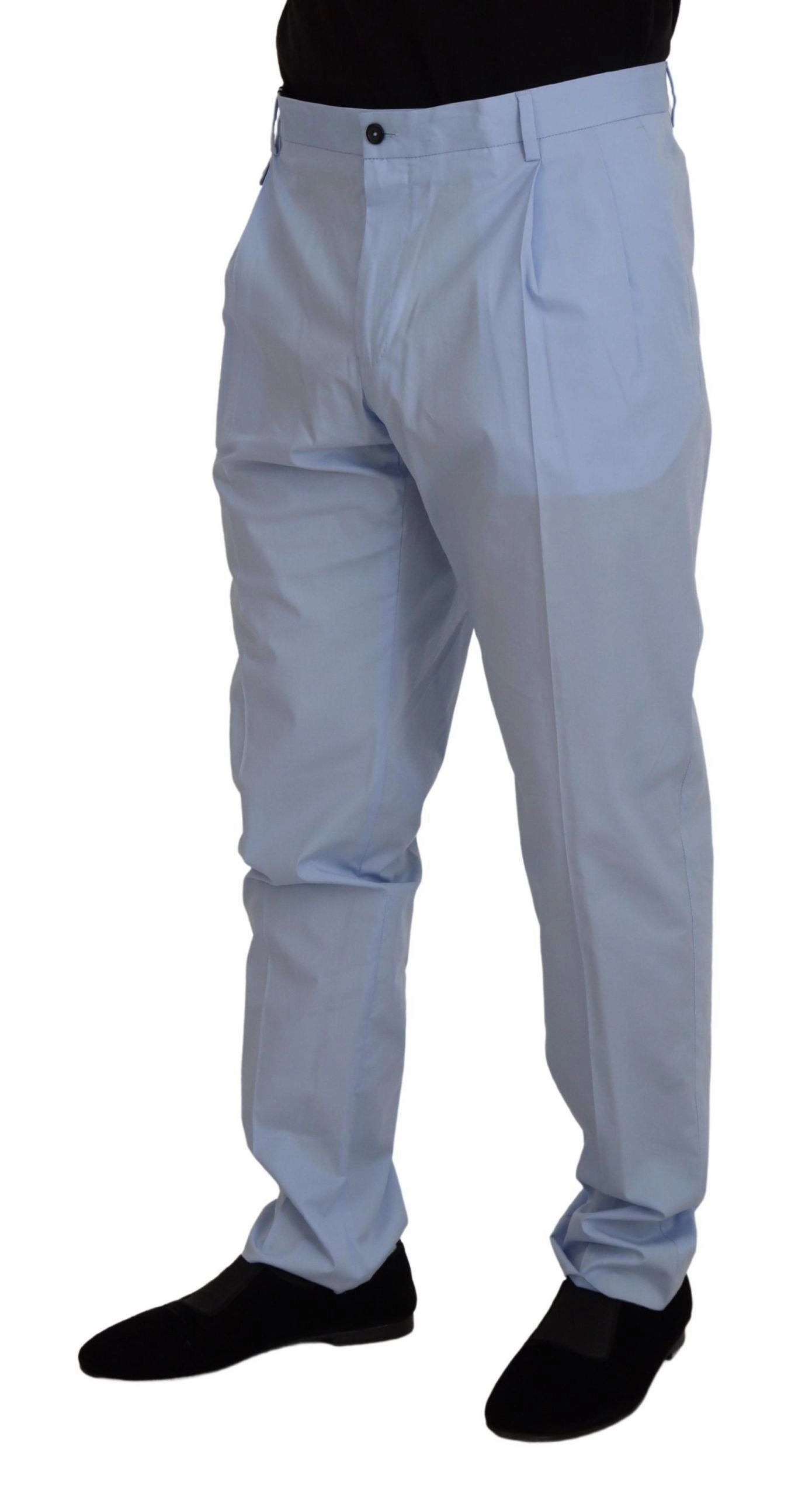 Dolce & Gabbana Elegant Slim Fit Chinos In Men's