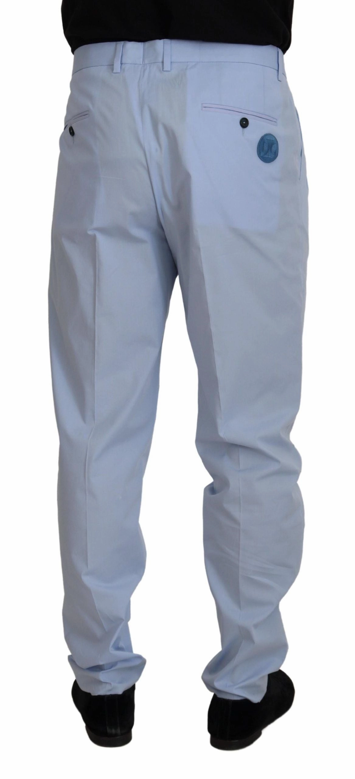 Dolce & Gabbana Elegant Slim Fit Chinos In Men's