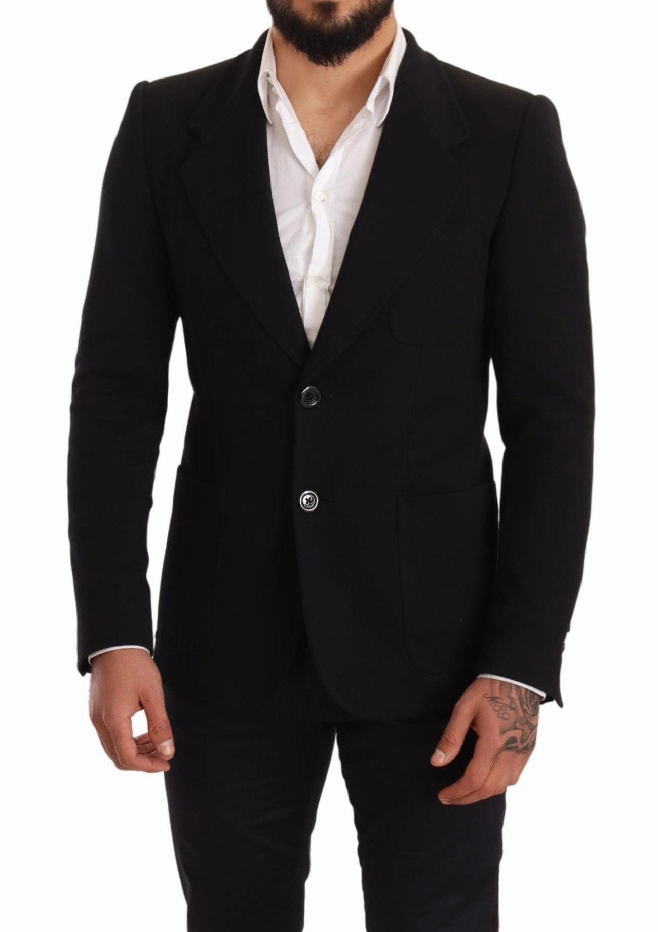 Dolce & Gabbana Elegant Slim Fit Cotton Men's Blazer