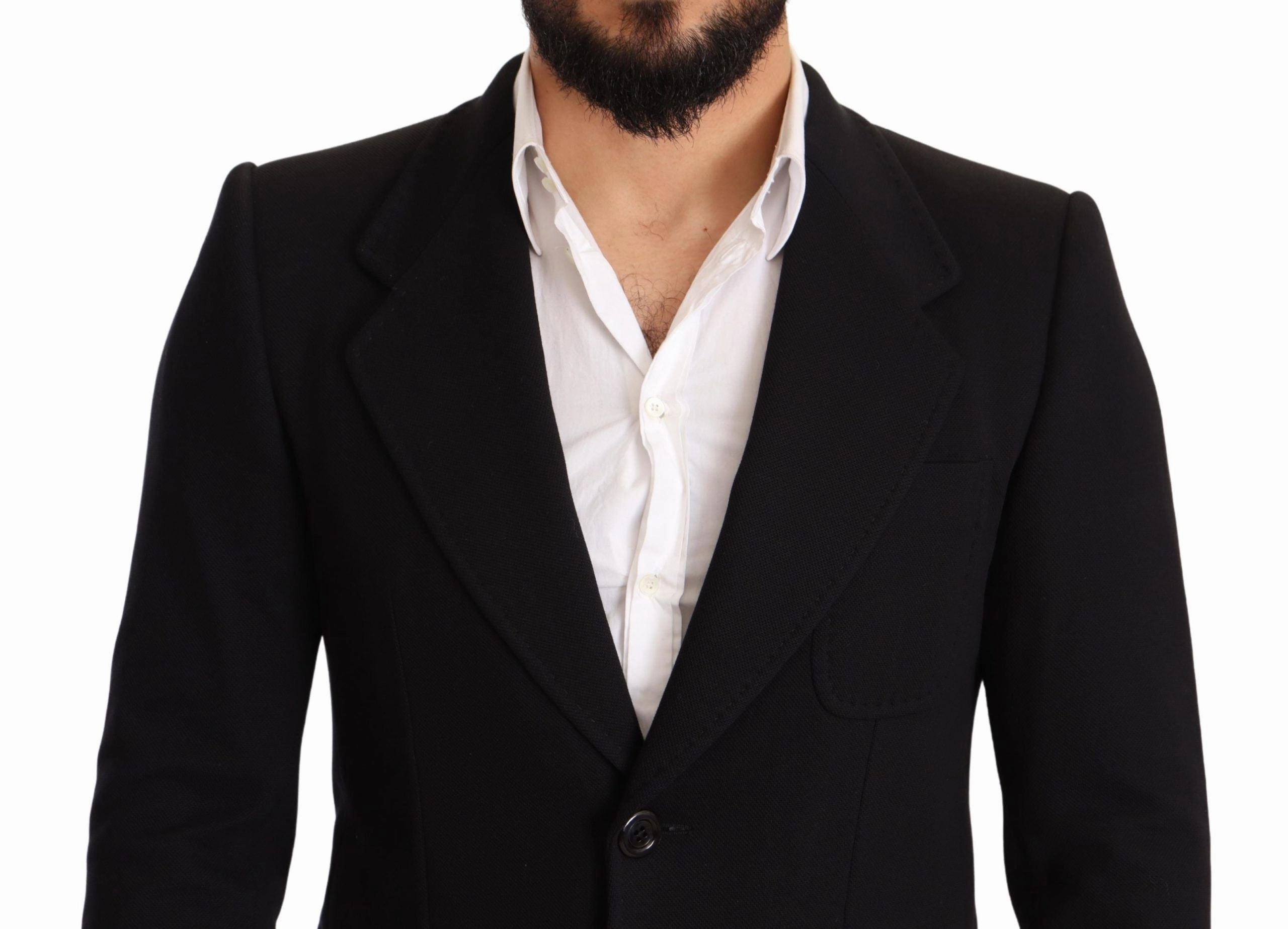 Dolce & Gabbana Elegant Slim Fit Cotton Men's Blazer