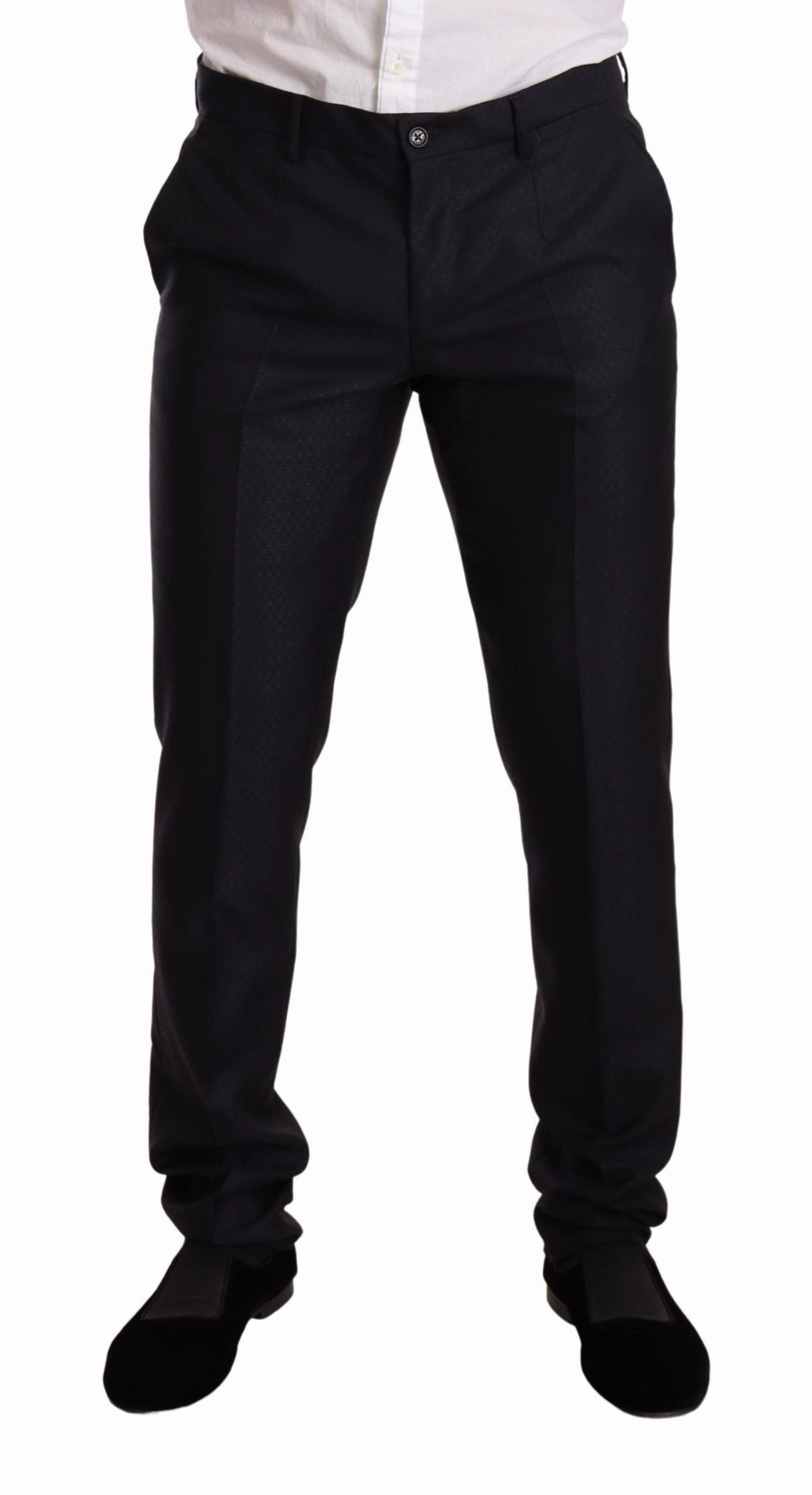 Dolce & Gabbana Elegant Slim Fit Jacquard Suit in Men's
