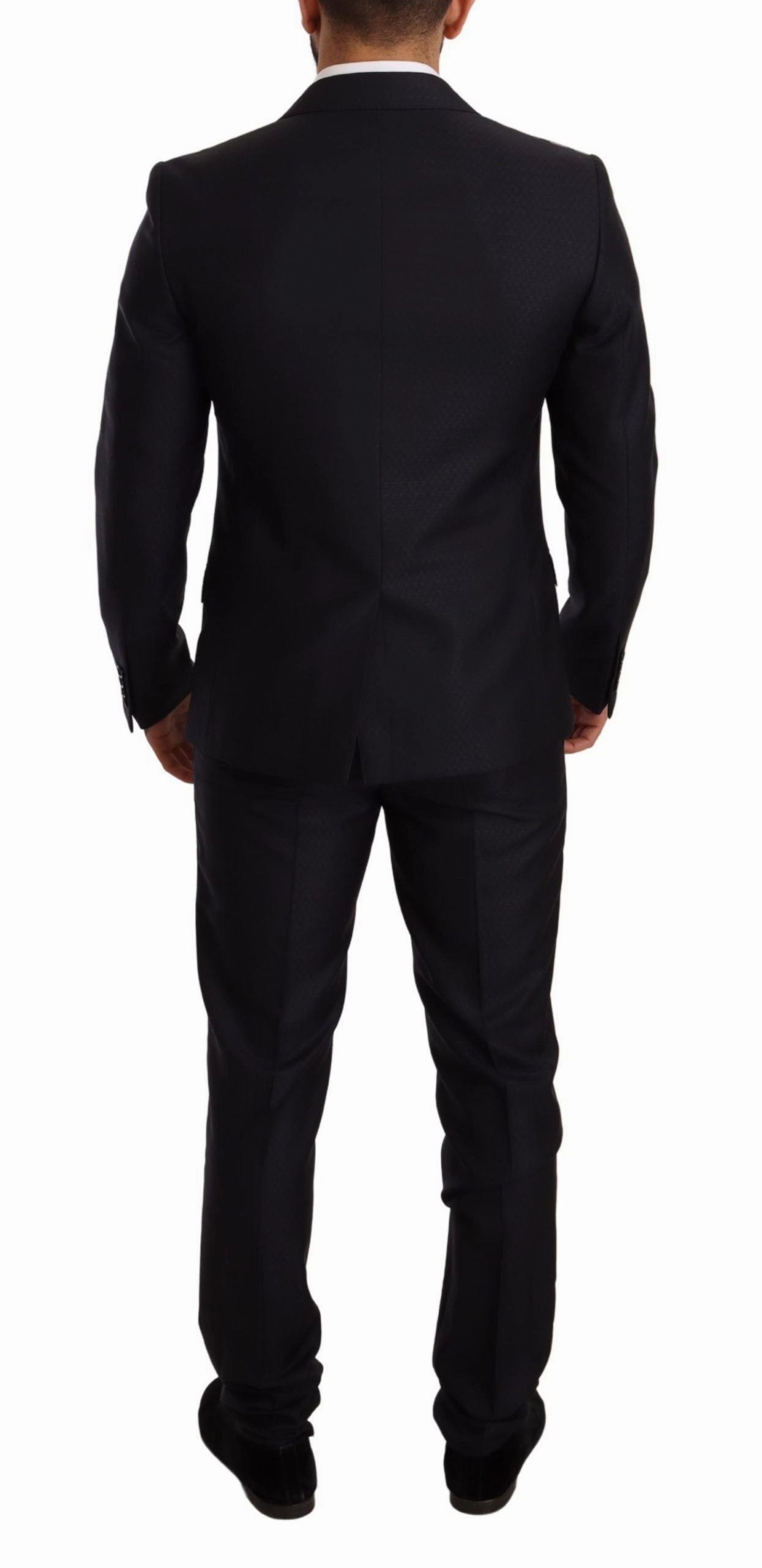 Dolce & Gabbana Elegant Slim Fit Jacquard Suit in Men's