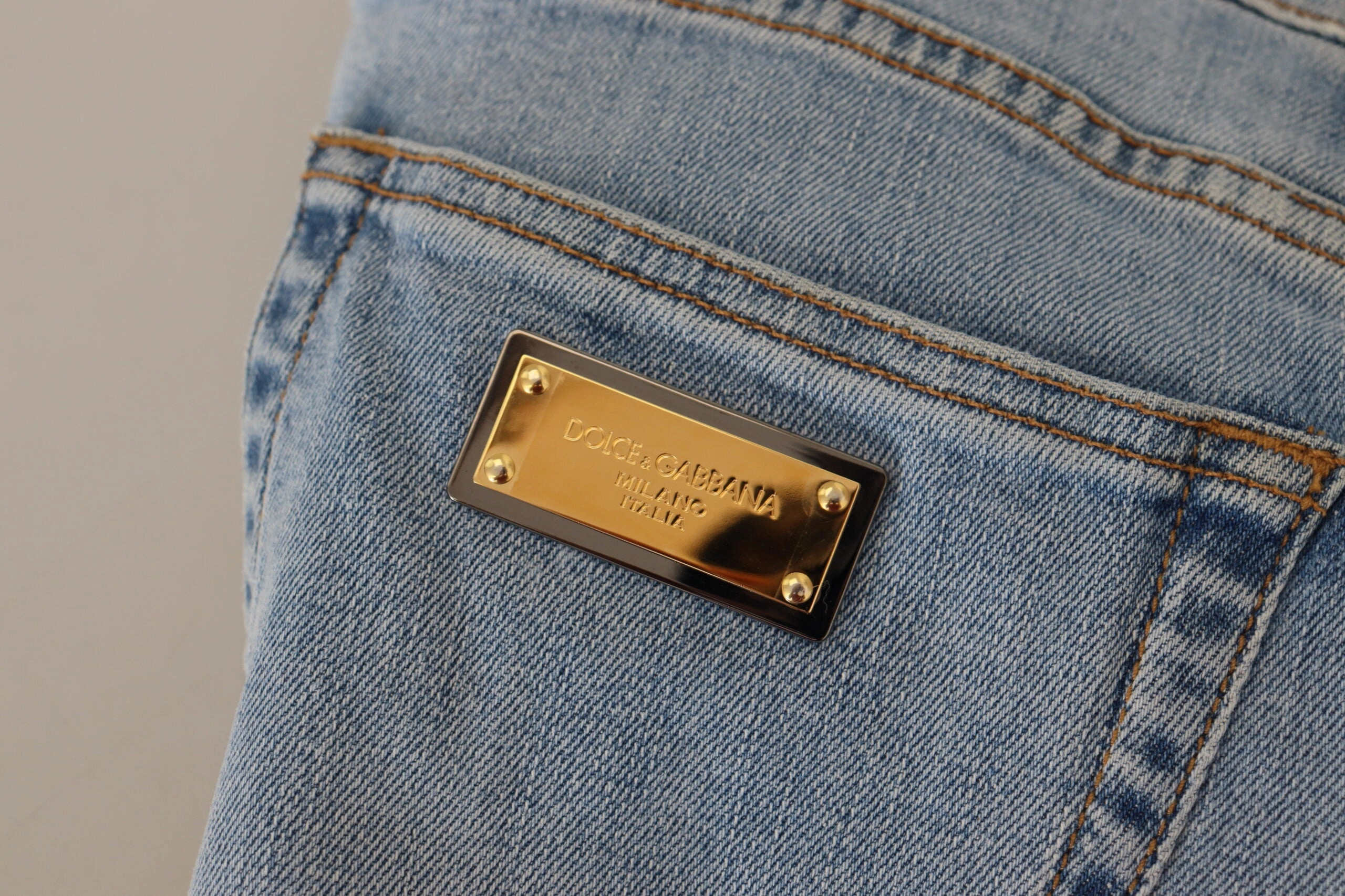 Dolce & Gabbana Elegant Slim Fit  Men's Pants