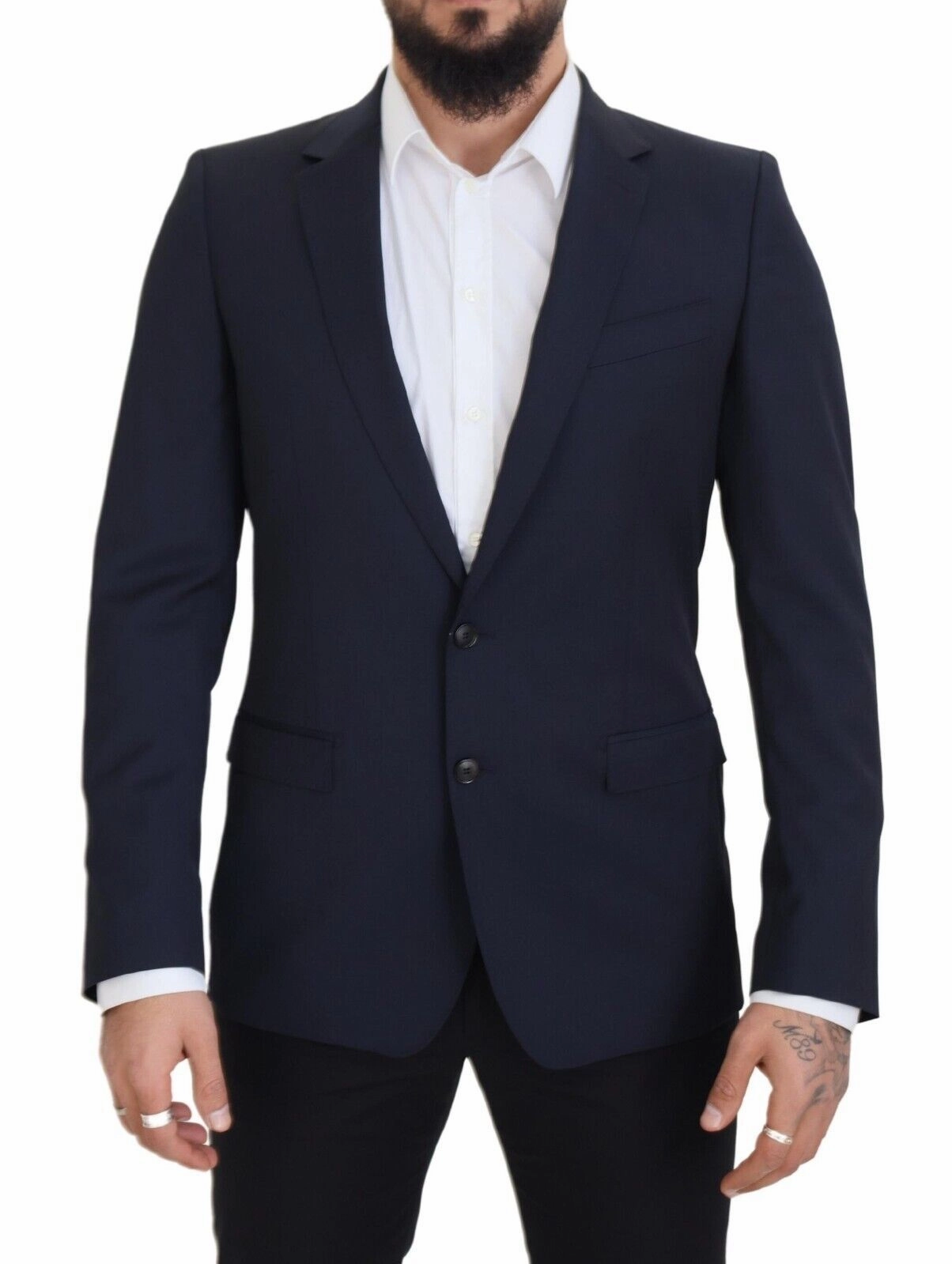 Dolce & Gabbana Elegant  Slim Fit Wool Men's Blazer