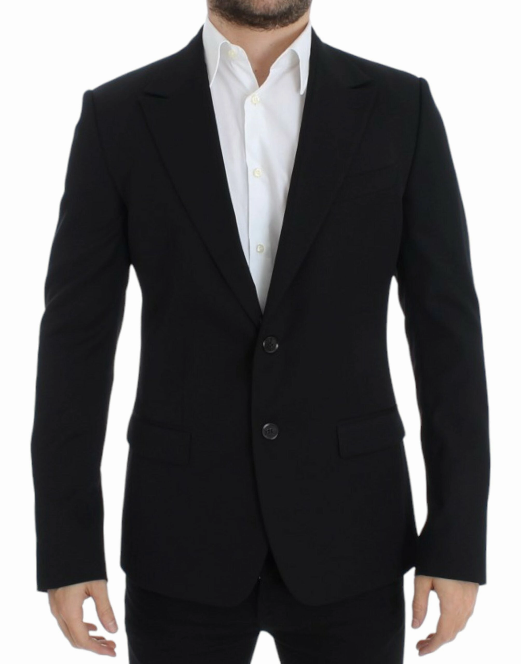 Dolce & Gabbana Elegant Slim Fit Wool Men's Blazer