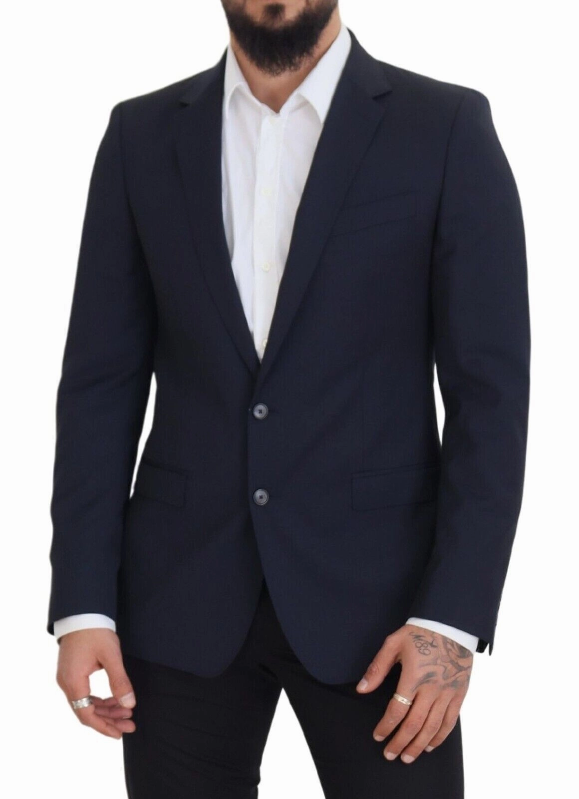 Dolce & Gabbana Elegant  Slim Fit Wool Men's Blazer