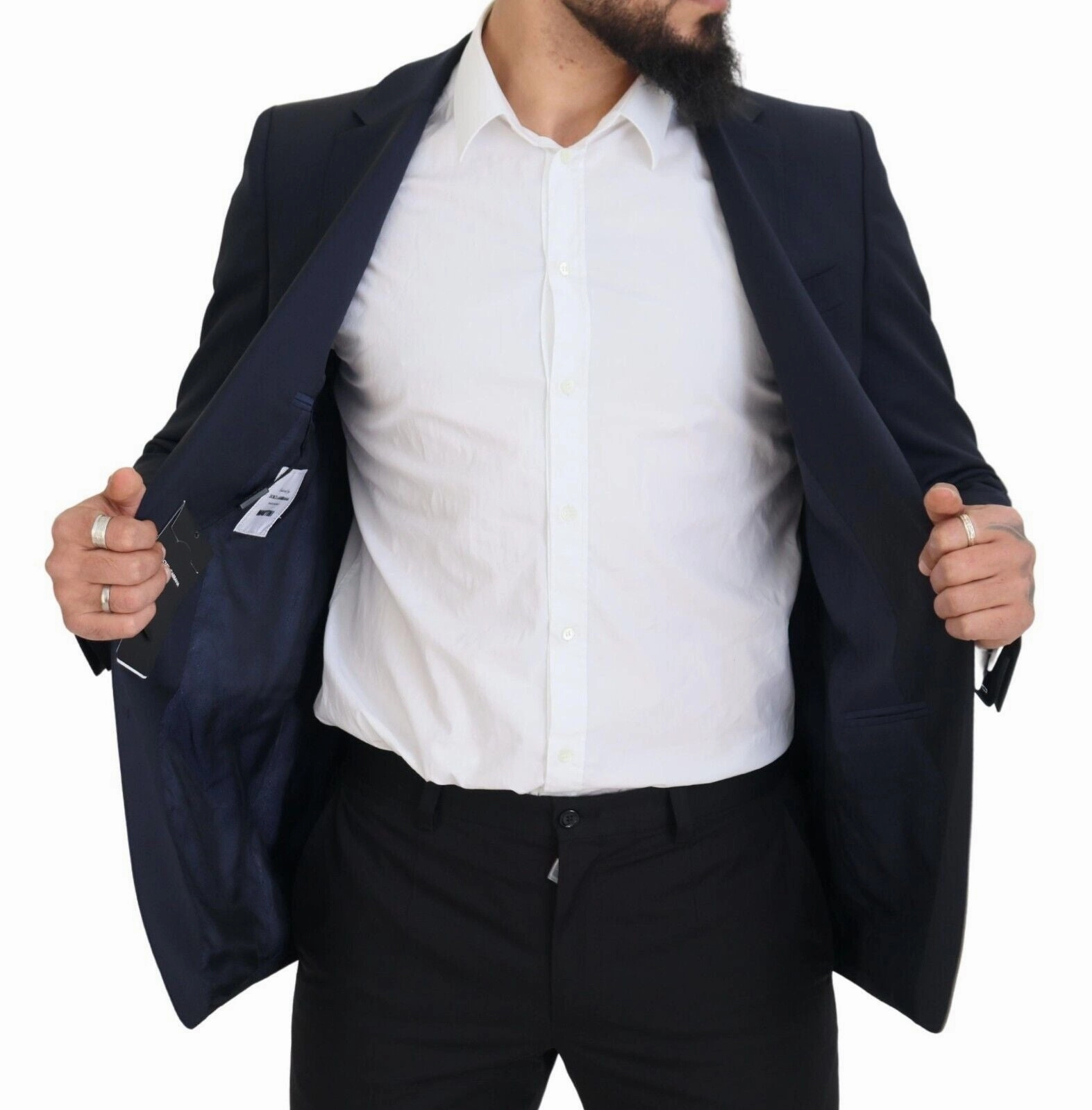 Dolce & Gabbana Elegant  Slim Fit Wool Men's Blazer