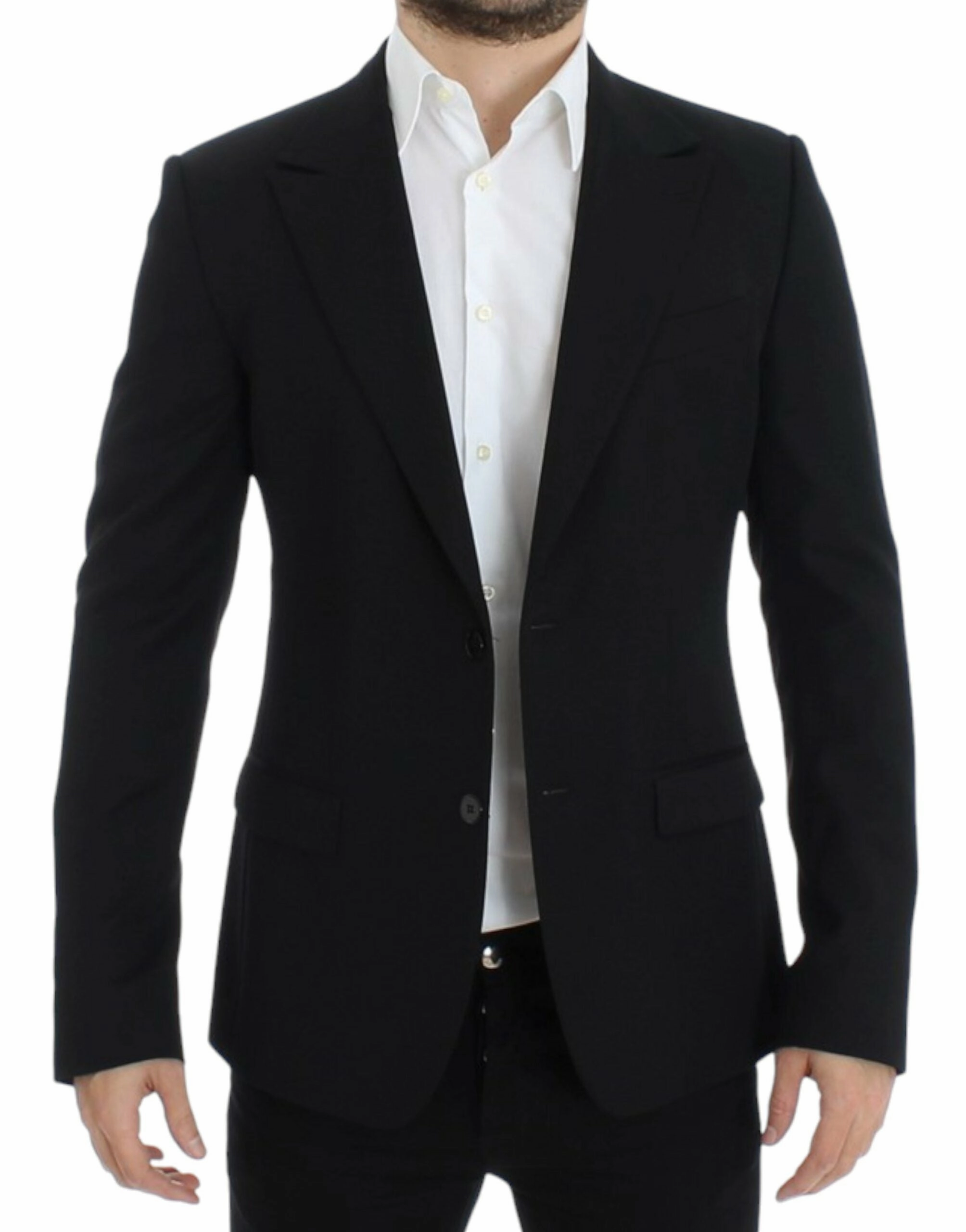 Dolce & Gabbana Elegant Slim Fit Wool Men's Blazer