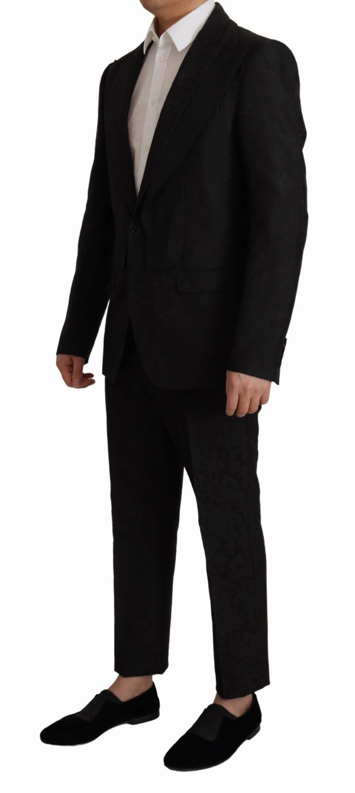 Dolce & Gabbana Elegant Two-Piece Martini Men's Suit