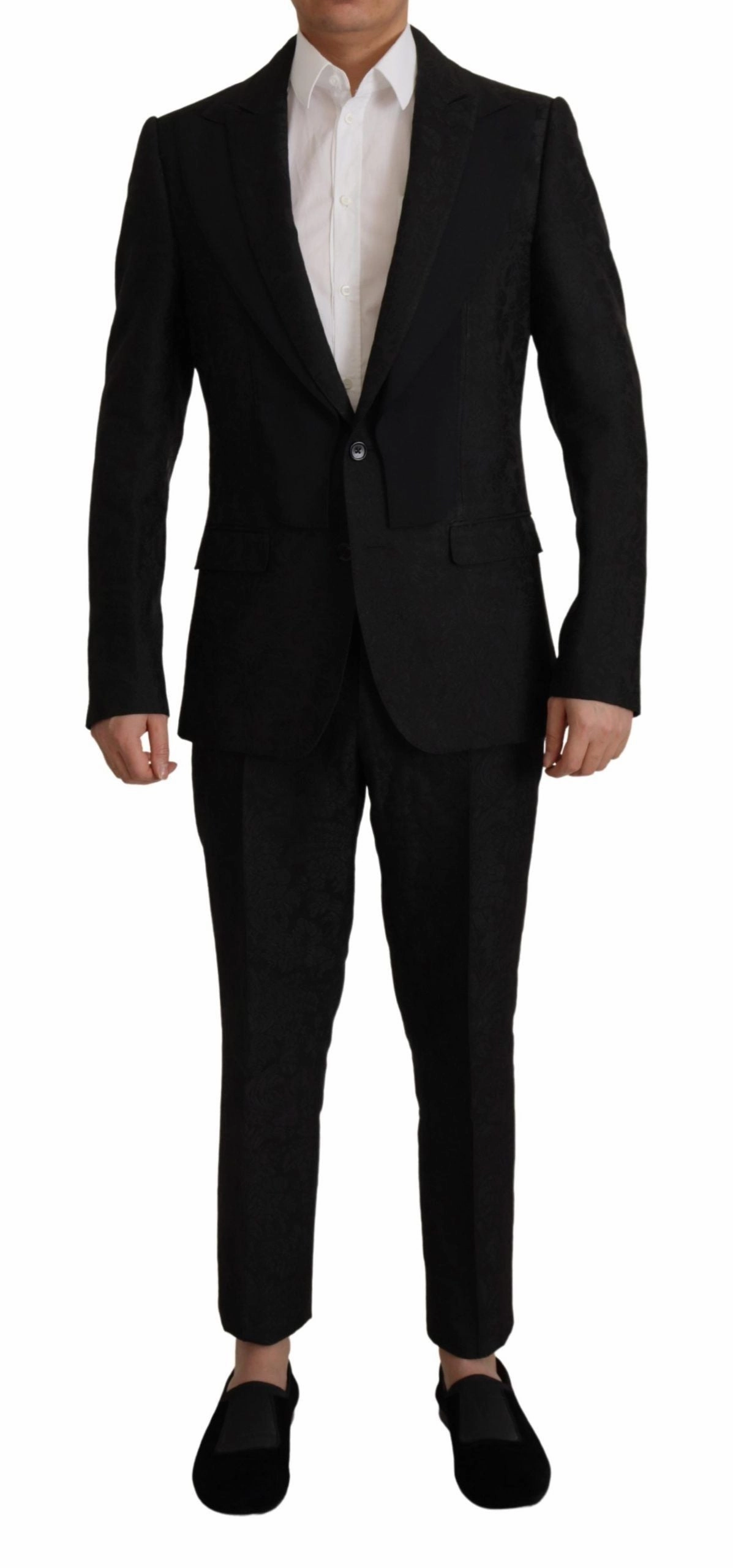 Dolce & Gabbana Elegant Two-Piece Martini Men's Suit