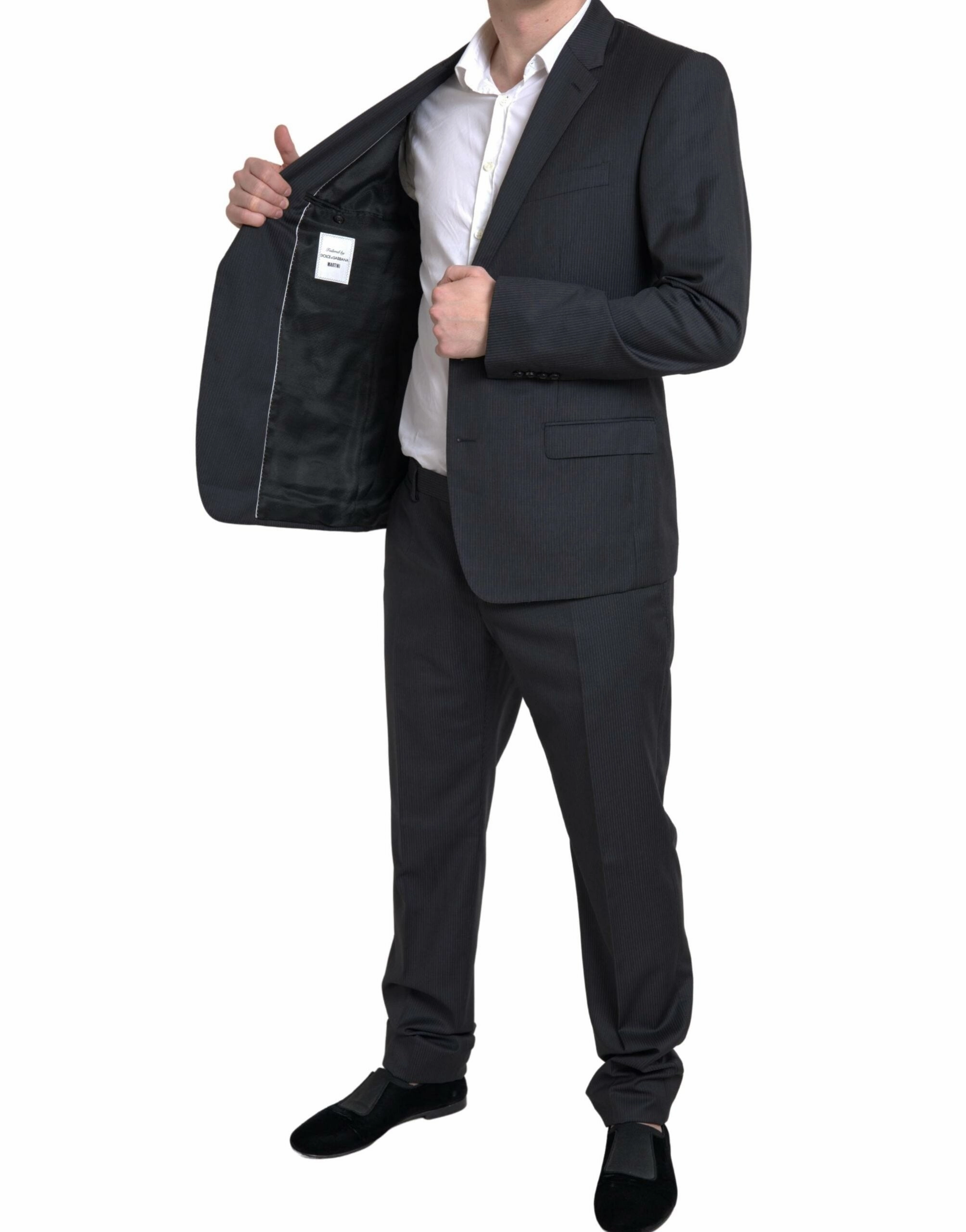 Dolce & Gabbana Elegant Two-Piece Slim Fit Men's Suit