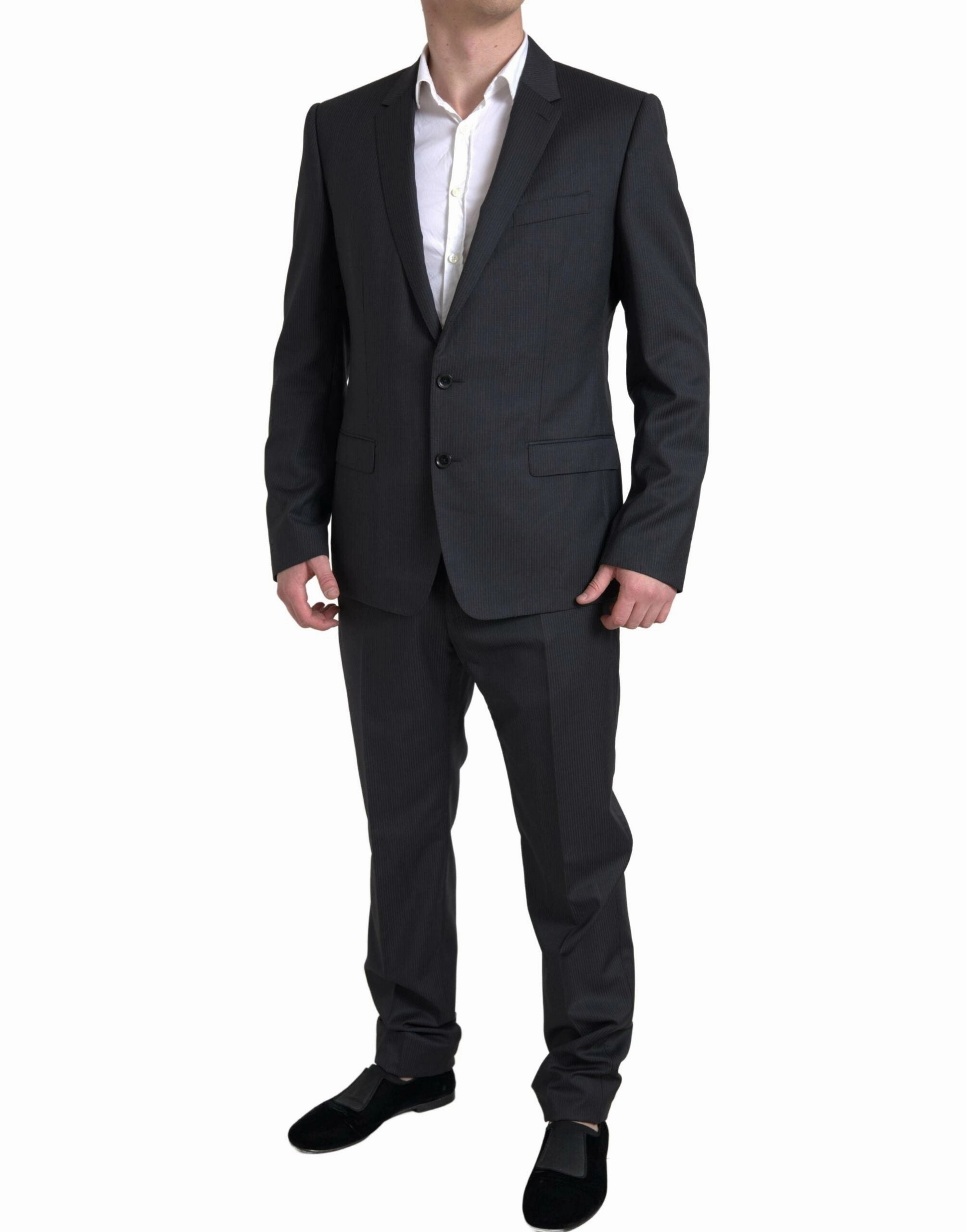 Dolce & Gabbana Elegant Two-Piece Slim Fit Men's Suit