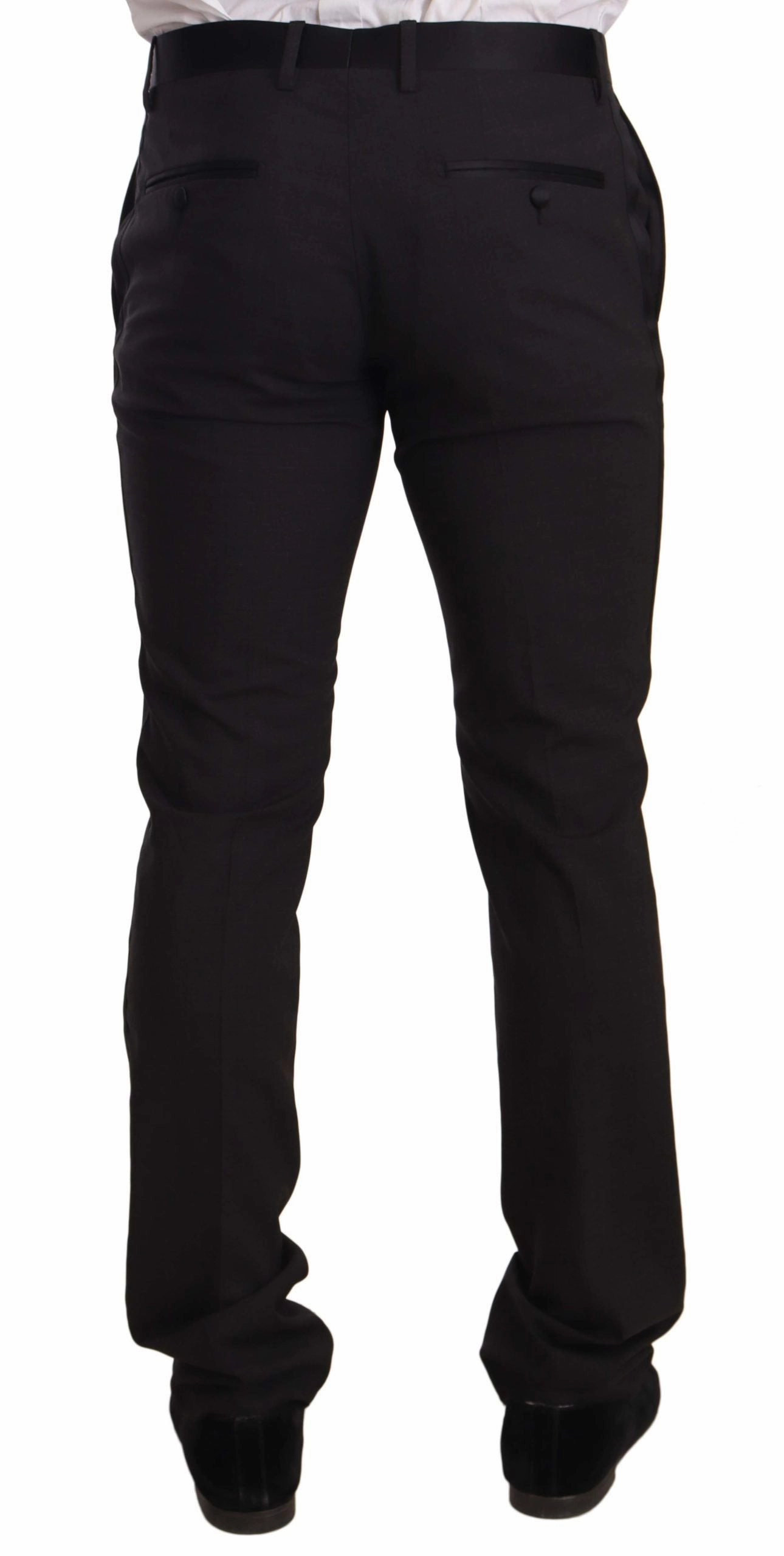 Dolce & Gabbana Elegant Two-Piece Velvet Suit in Men's