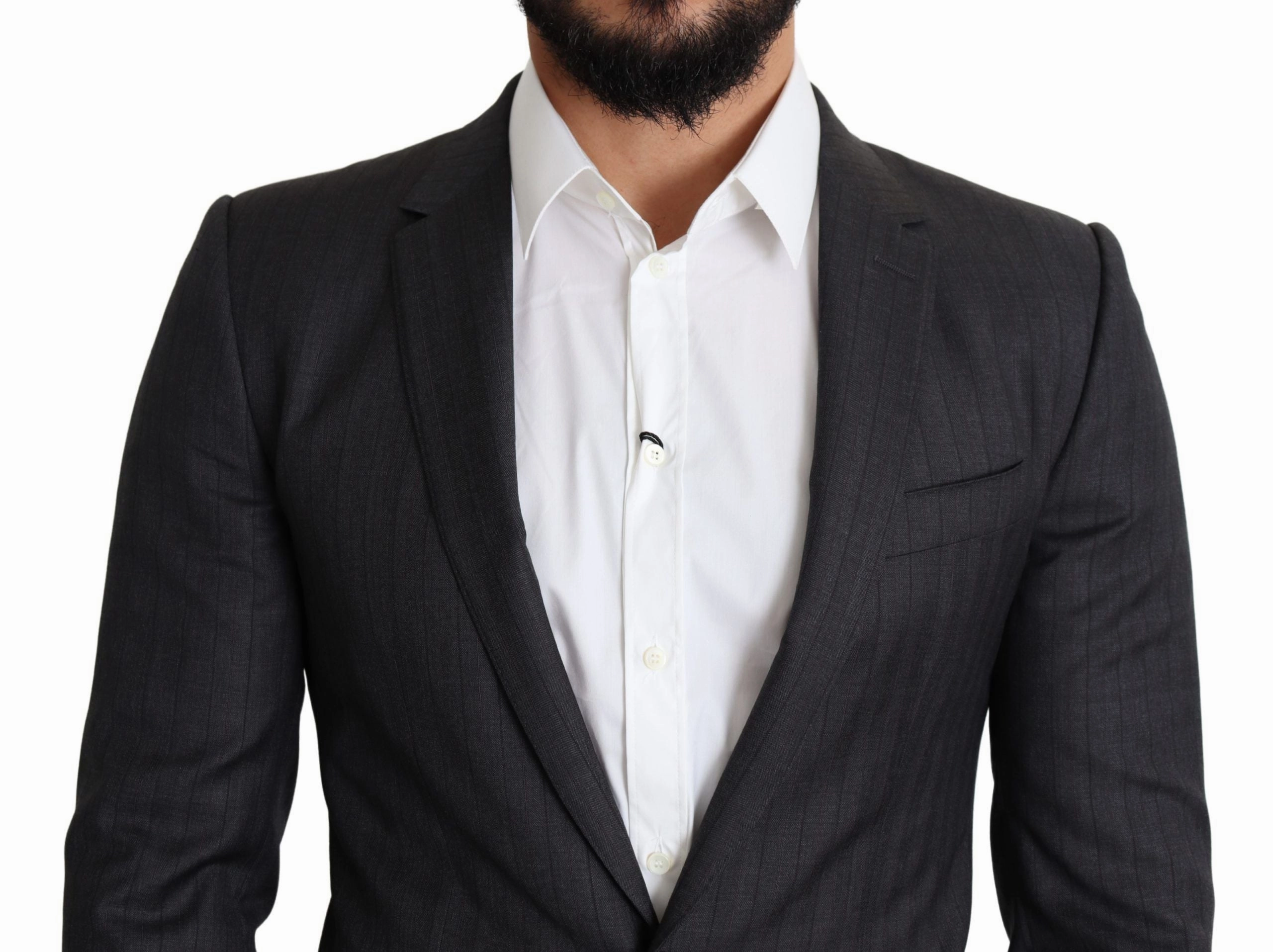 Dolce & Gabbana Elegant Virgin Wool Martini Men's Blazer