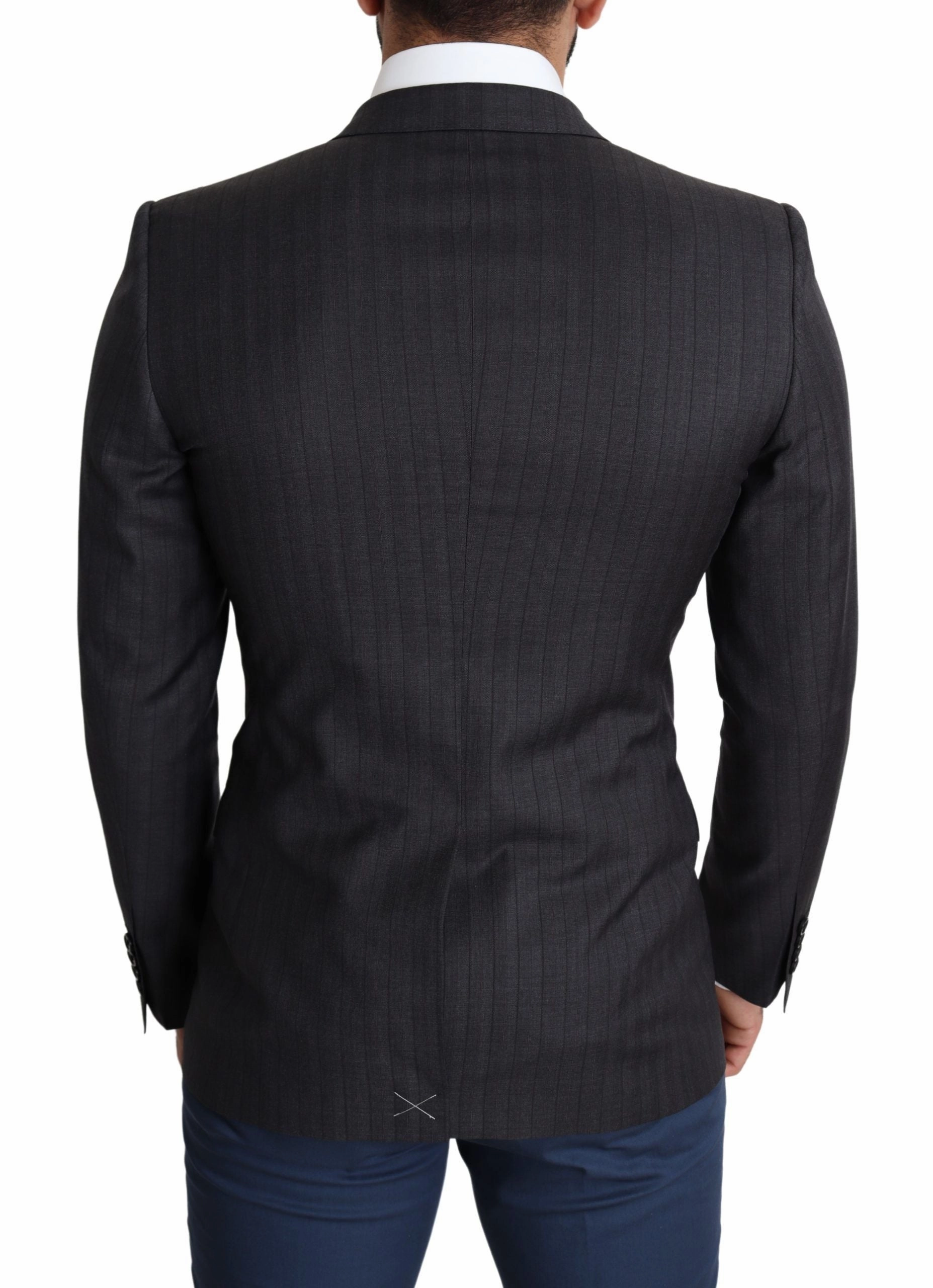 Dolce & Gabbana Elegant Virgin Wool Martini Men's Blazer