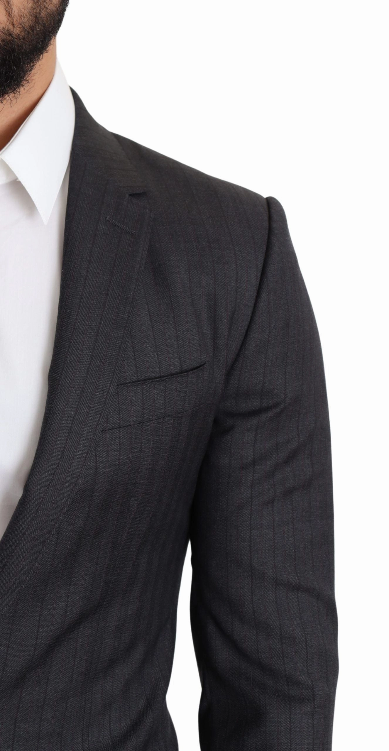 Dolce & Gabbana Elegant Virgin Wool Martini Men's Blazer