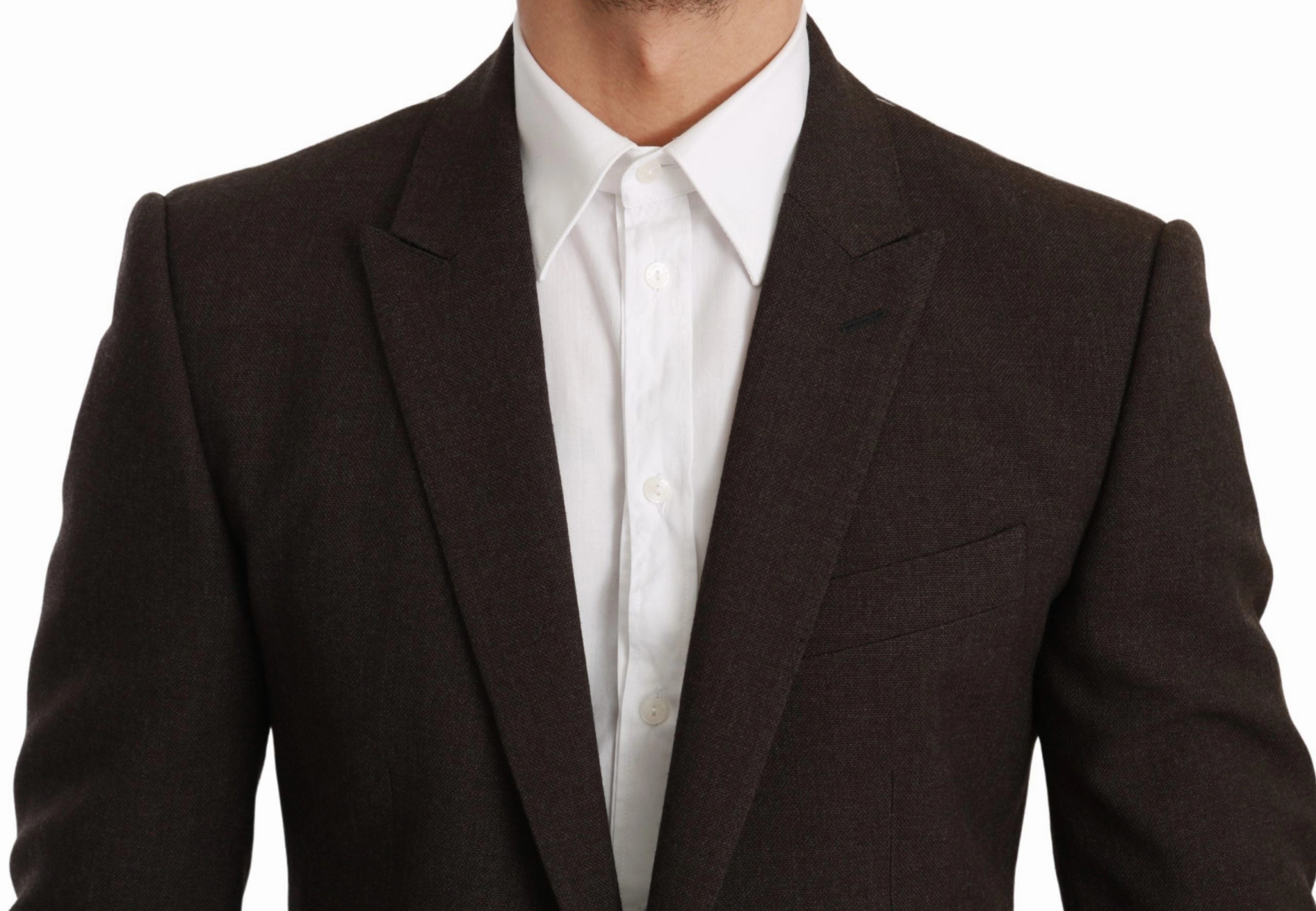 Dolce & Gabbana Elegant Virgin Wool Martini Men's Blazer