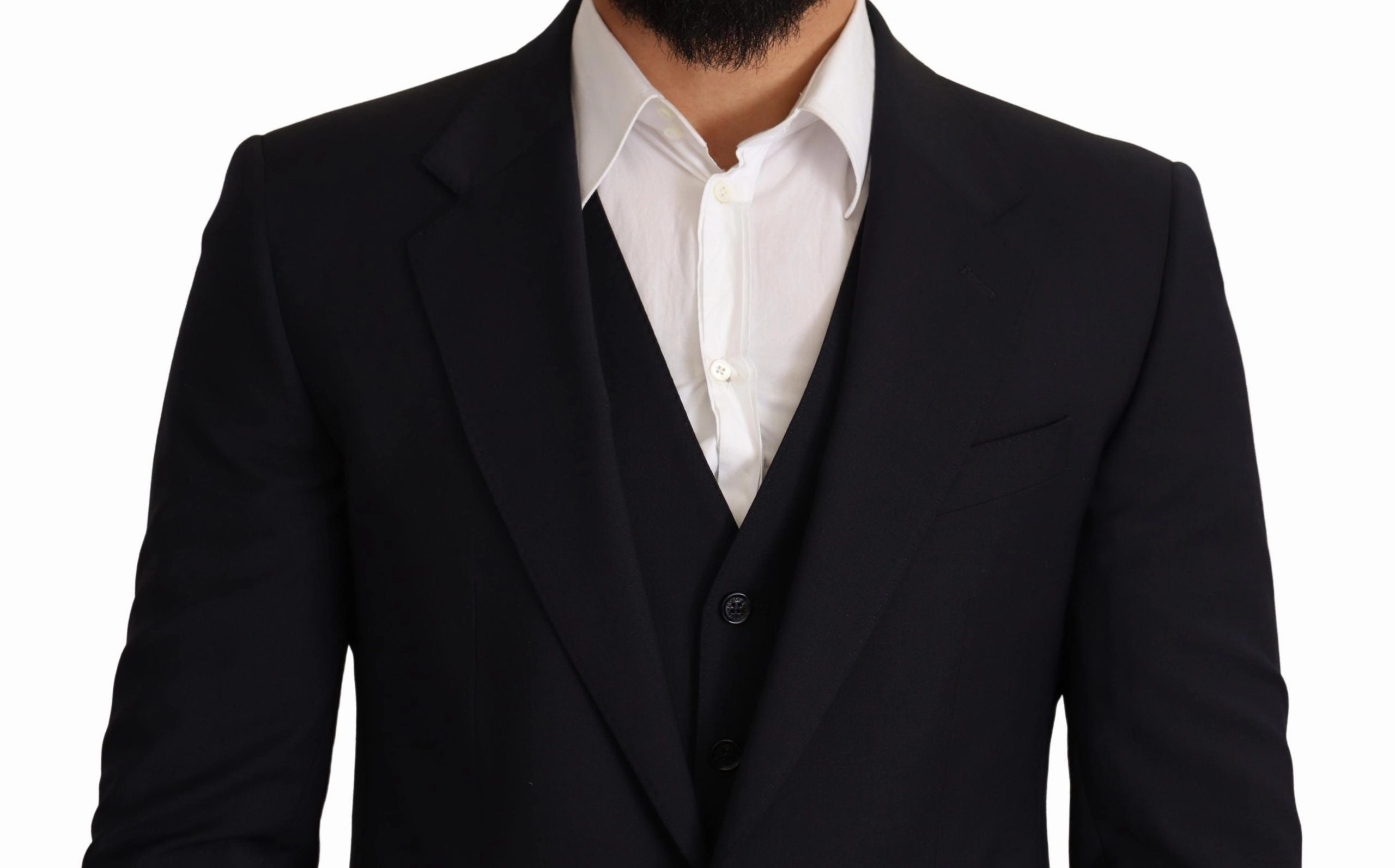 Dolce & Gabbana Elegant  Wool Blend Martini Men's Suit