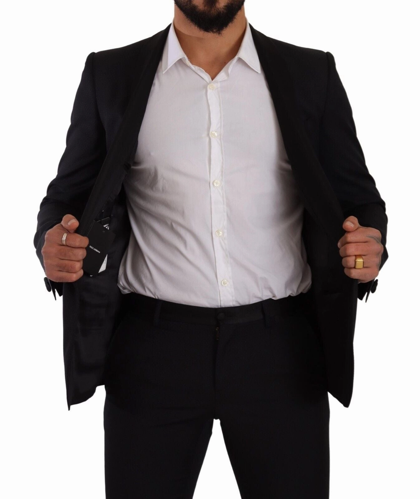 Dolce & Gabbana Elegant Wool-Silk Men's Suit
