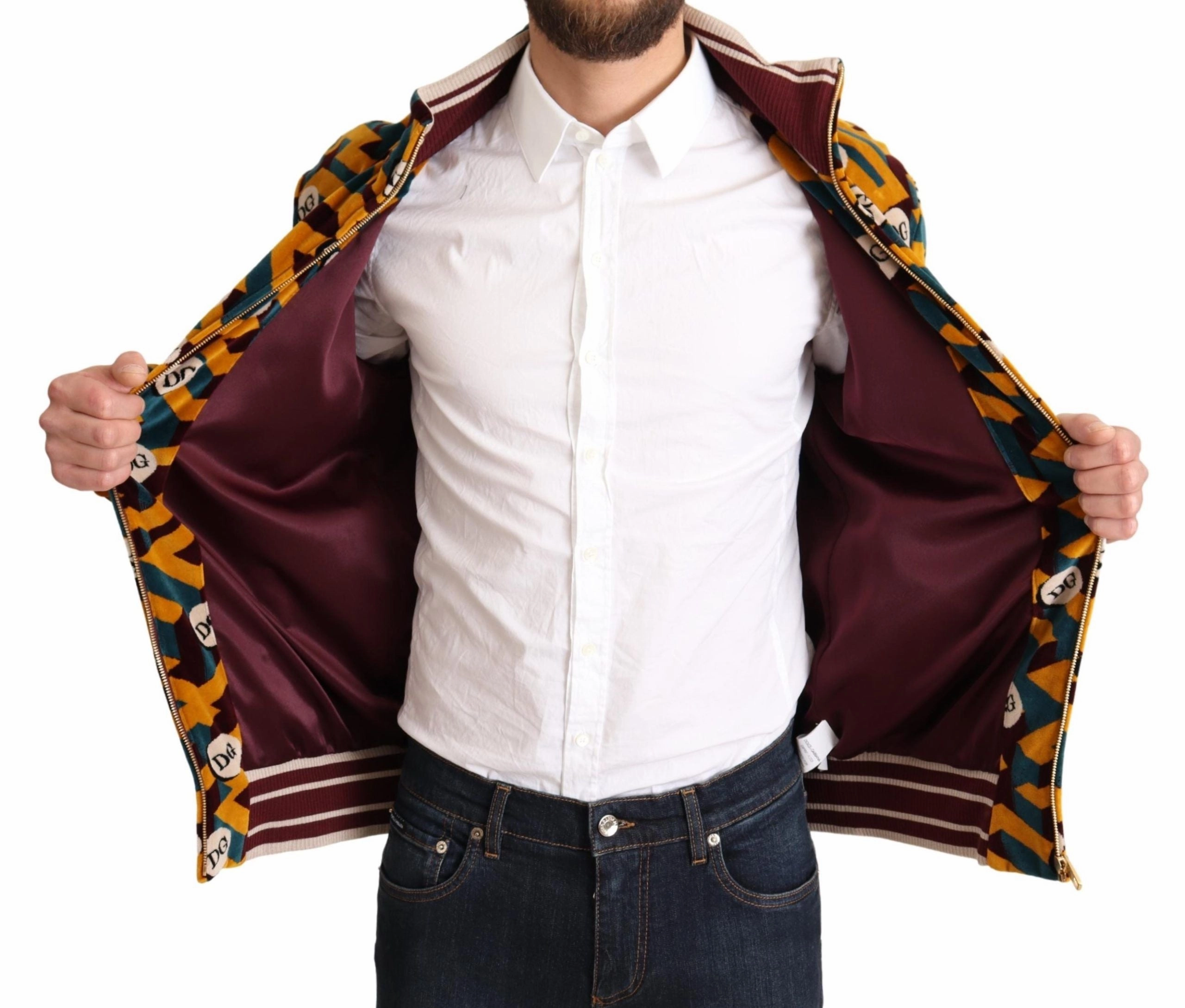 Dolce & Gabbana Elegant Zip Men's Sweater