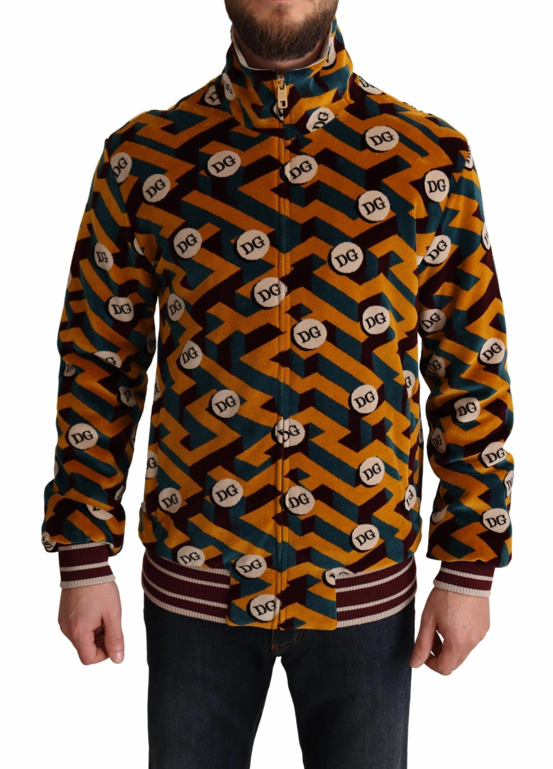 Dolce & Gabbana Elegant Zip Men's Sweater