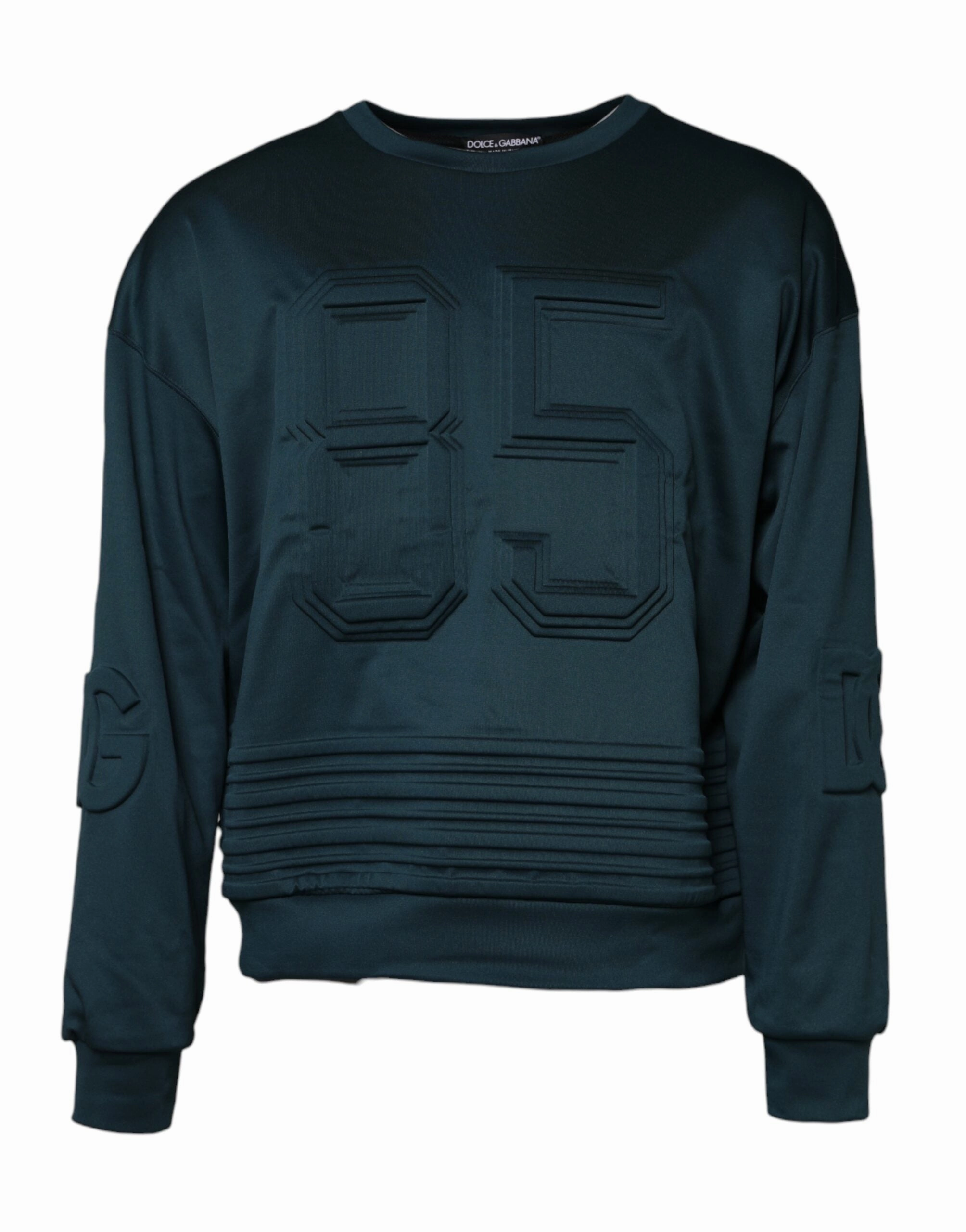 Dolce & Gabbana Embossed Logo Pullover Men's Sweater (Pre-Owned)