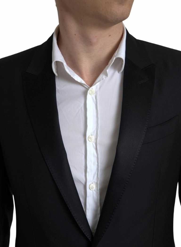 Dolce & Gabbana Exquisite Slim Fit Wool-Blend Men's Blazer