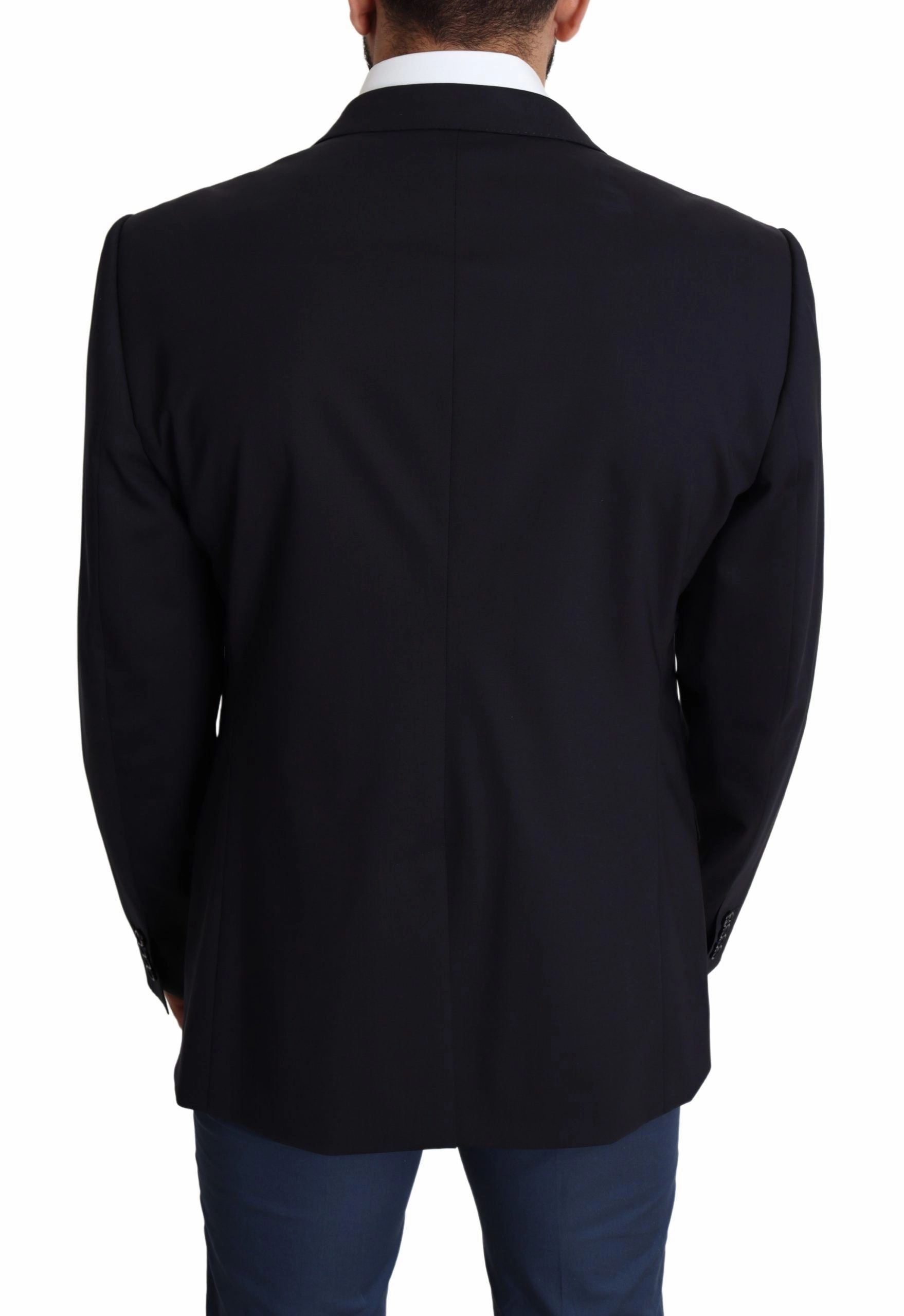 Dolce & Gabbana Exquisite Wool Stretch Martini Men's Blazer