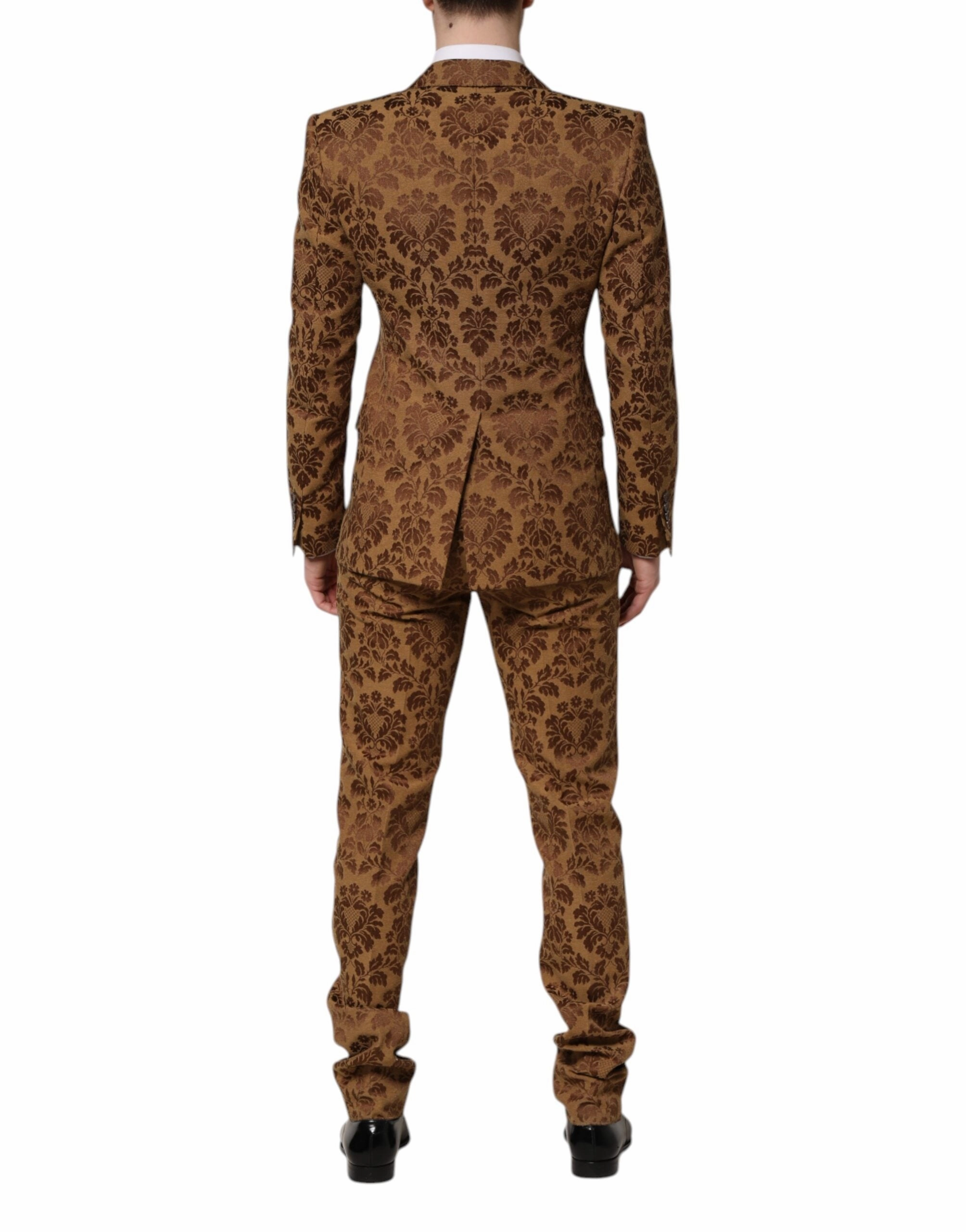 Dolce & Gabbana Floral Jacquard SICILIA 2 Piece Men's Suit