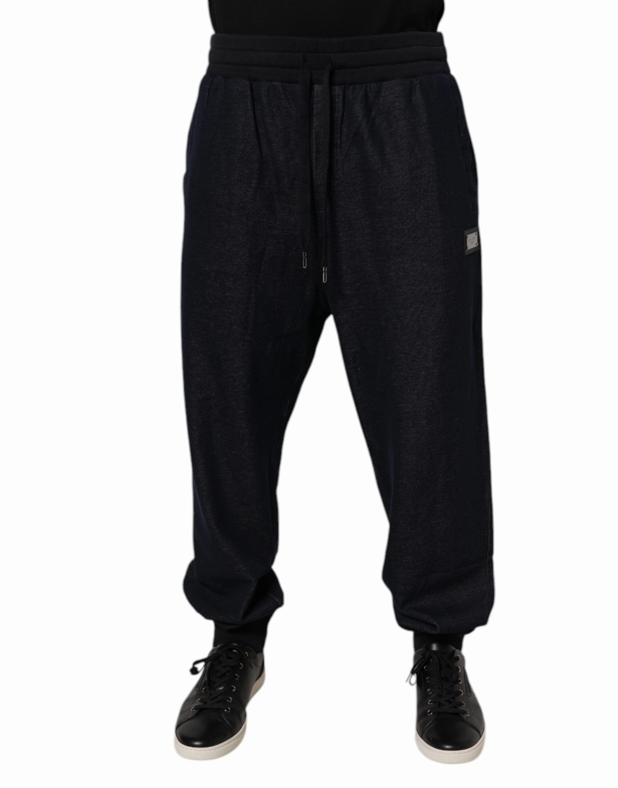Dolce & Gabbana Jacquard Cotton Jogger SweatMen's Men's Pants
