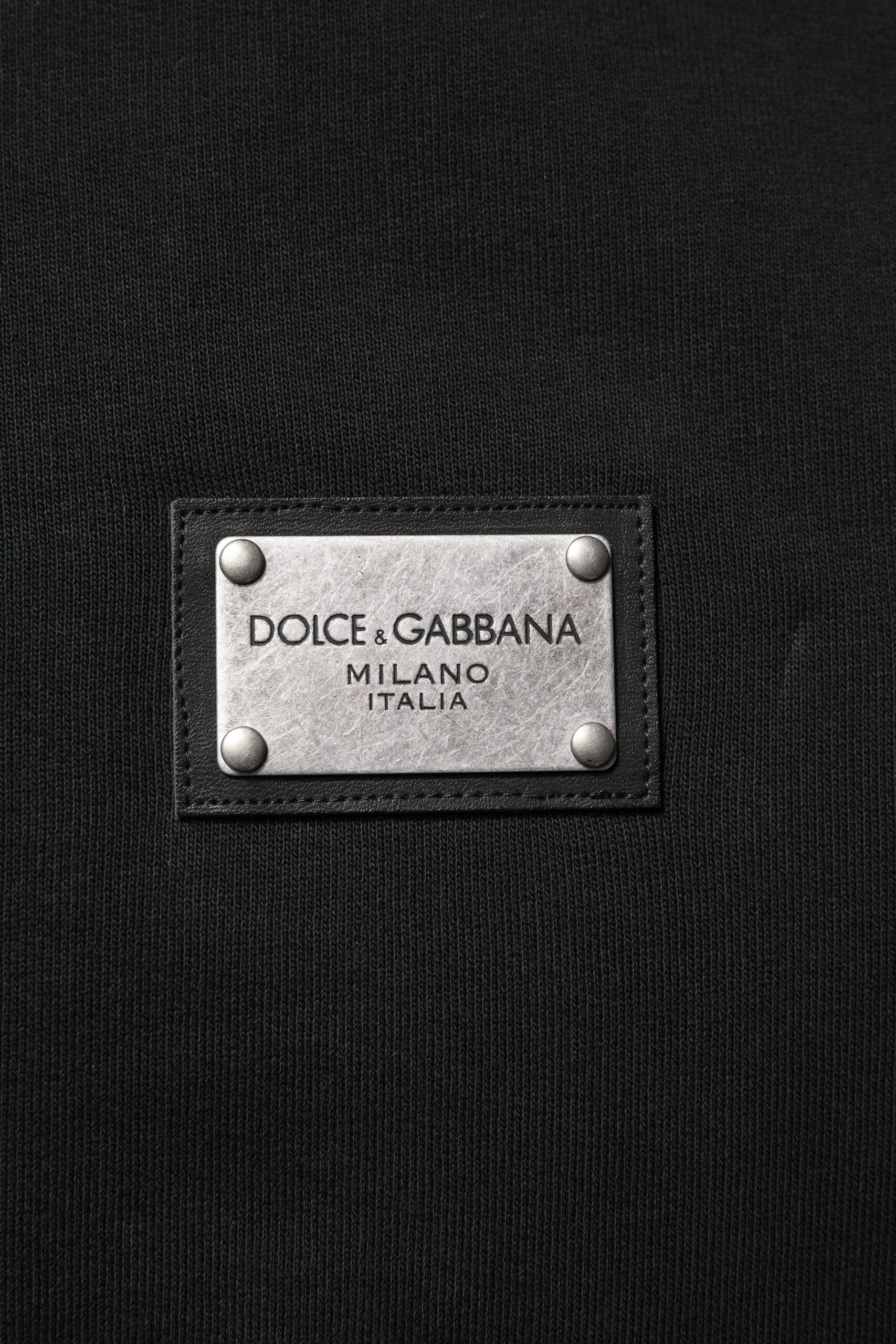 Dolce & Gabbana Logo Full Zip Hooded Men Sweatshirt Men's Sweater