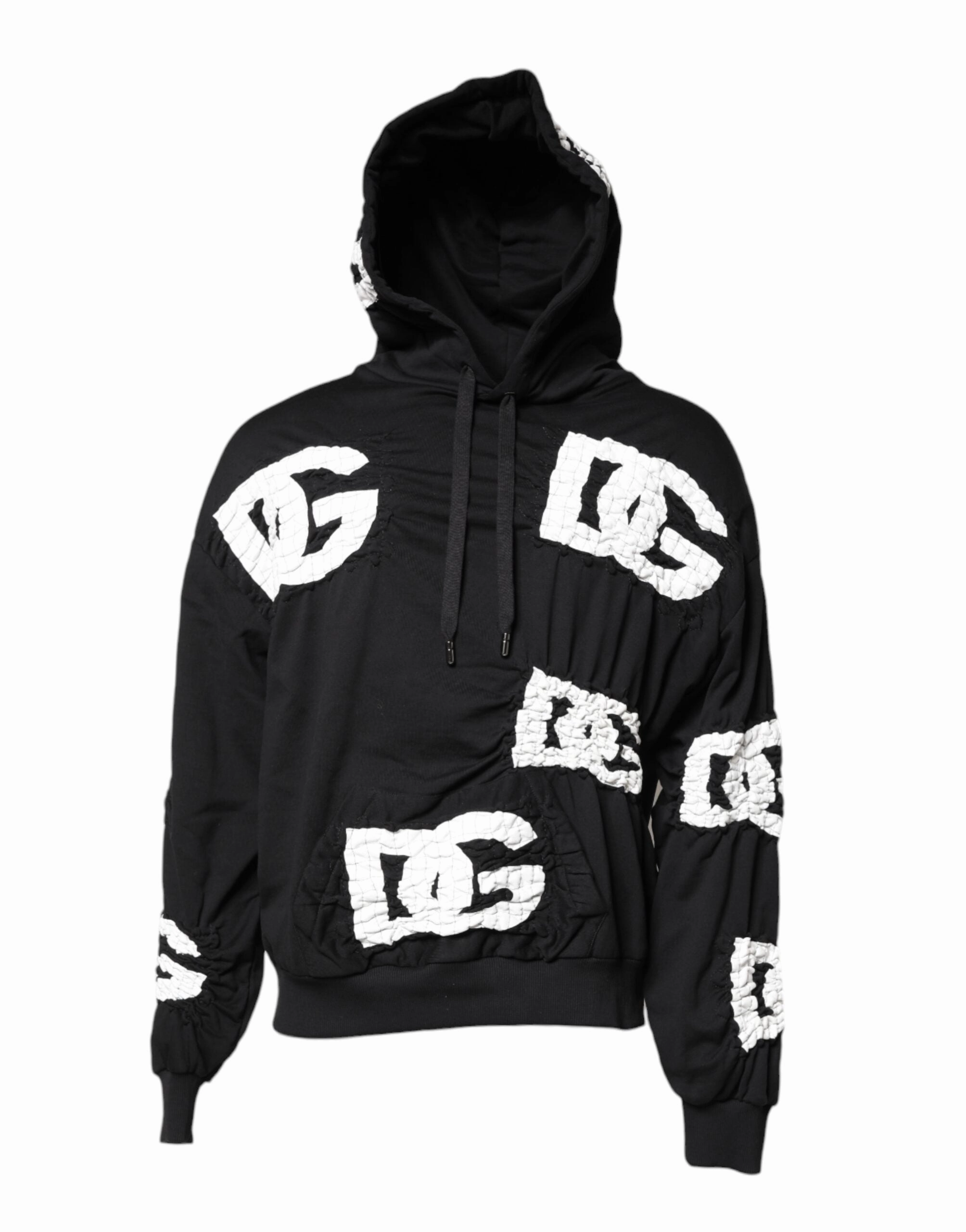 Dolce & Gabbana Logo Print Hooded Sweatshirt Men's Sweater