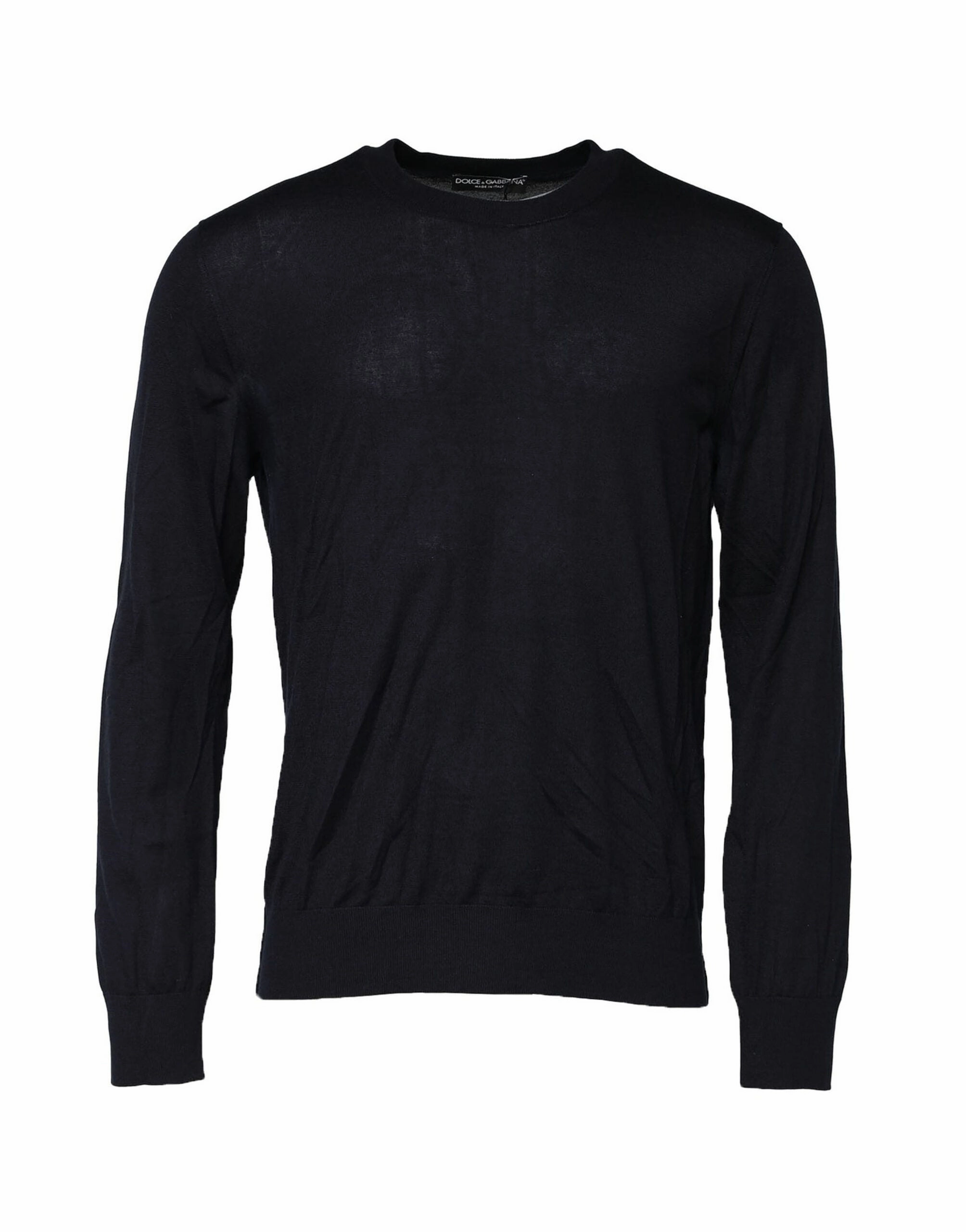 Dolce & Gabbana Long Sleeve CrewNeck Pullover Men's Sweater (Pre-Owned)