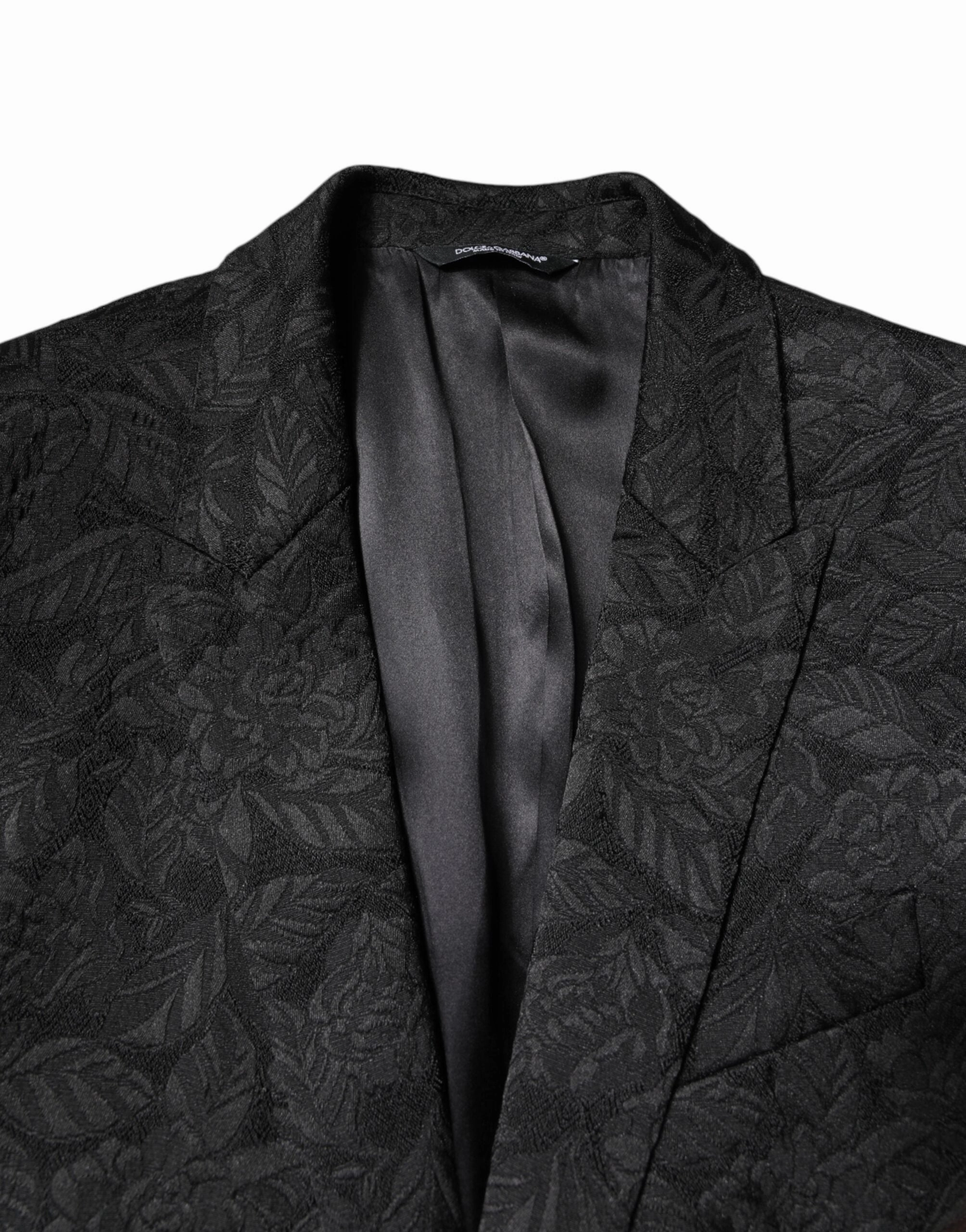 Dolce & Gabbana MARTINI Brocade Single Breasted Men's Blazer