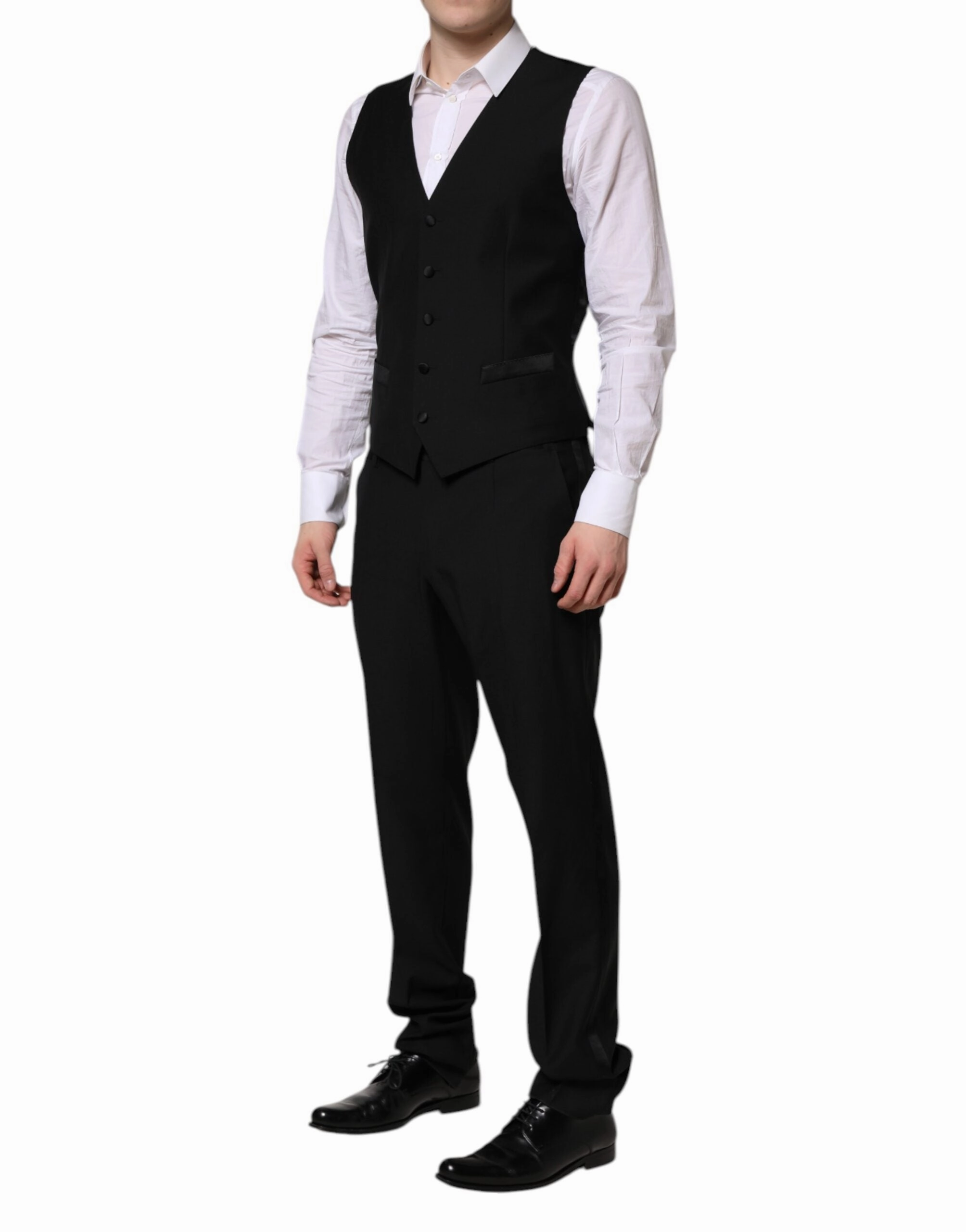Dolce & Gabbana MARTINI Crystal Embellished 3 Pc Men's Suit