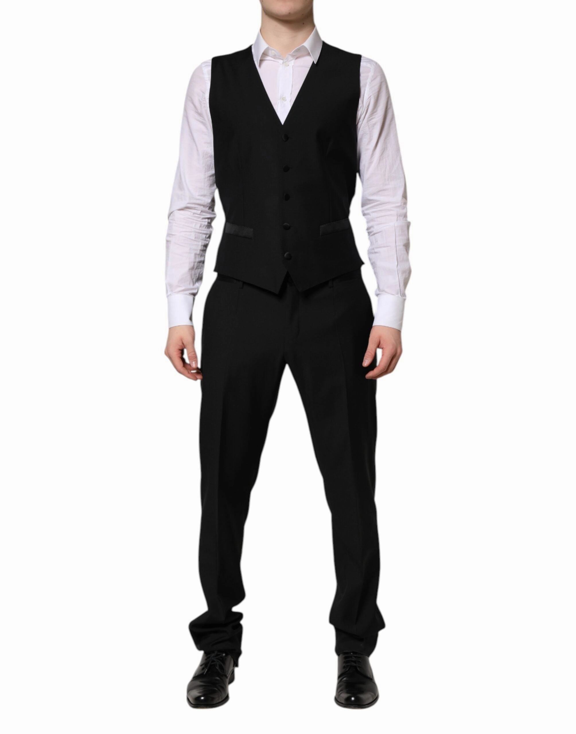 Dolce & Gabbana MARTINI Crystal Embellished 3 Pc Men's Suit