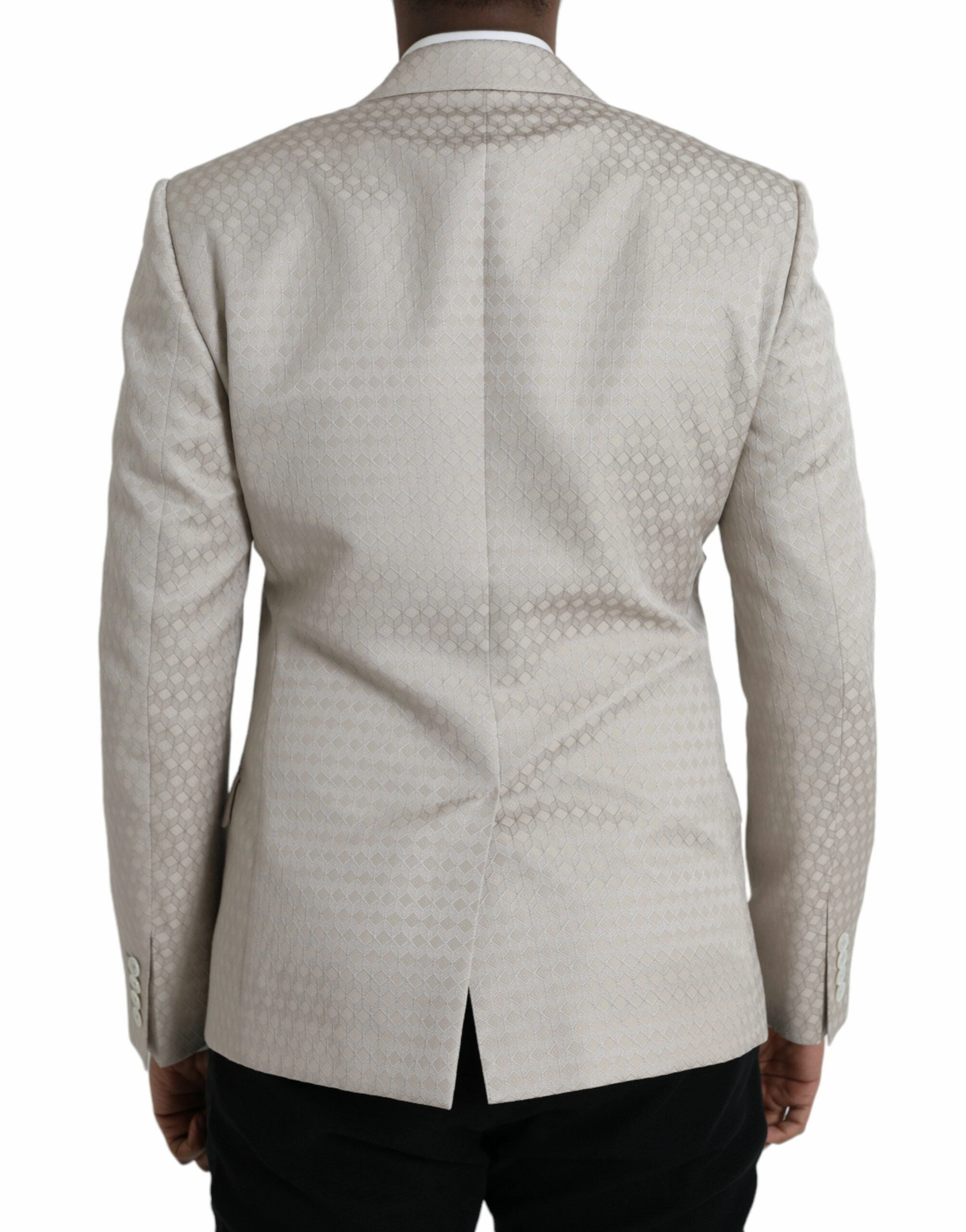 Dolce & Gabbana MARTINI Single Breasted Coat Men's Blazer