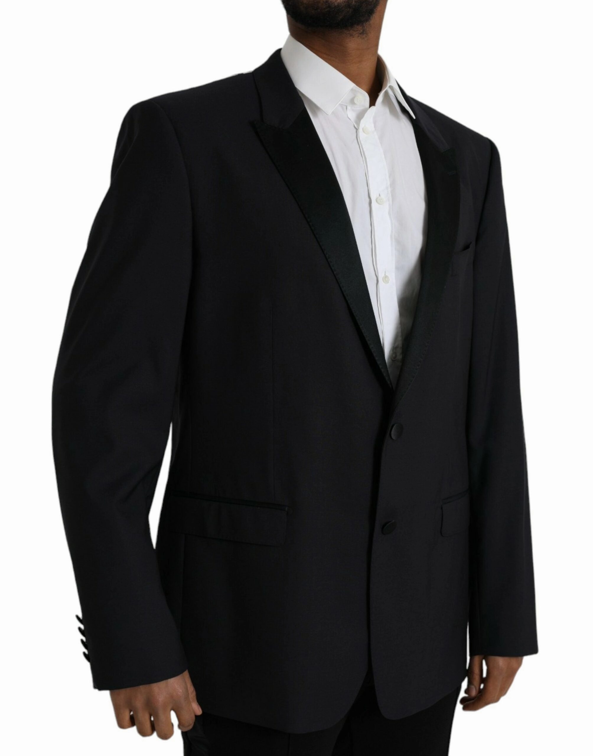 Dolce & Gabbana MARTINI Single Breasted Coat Men's Blazer