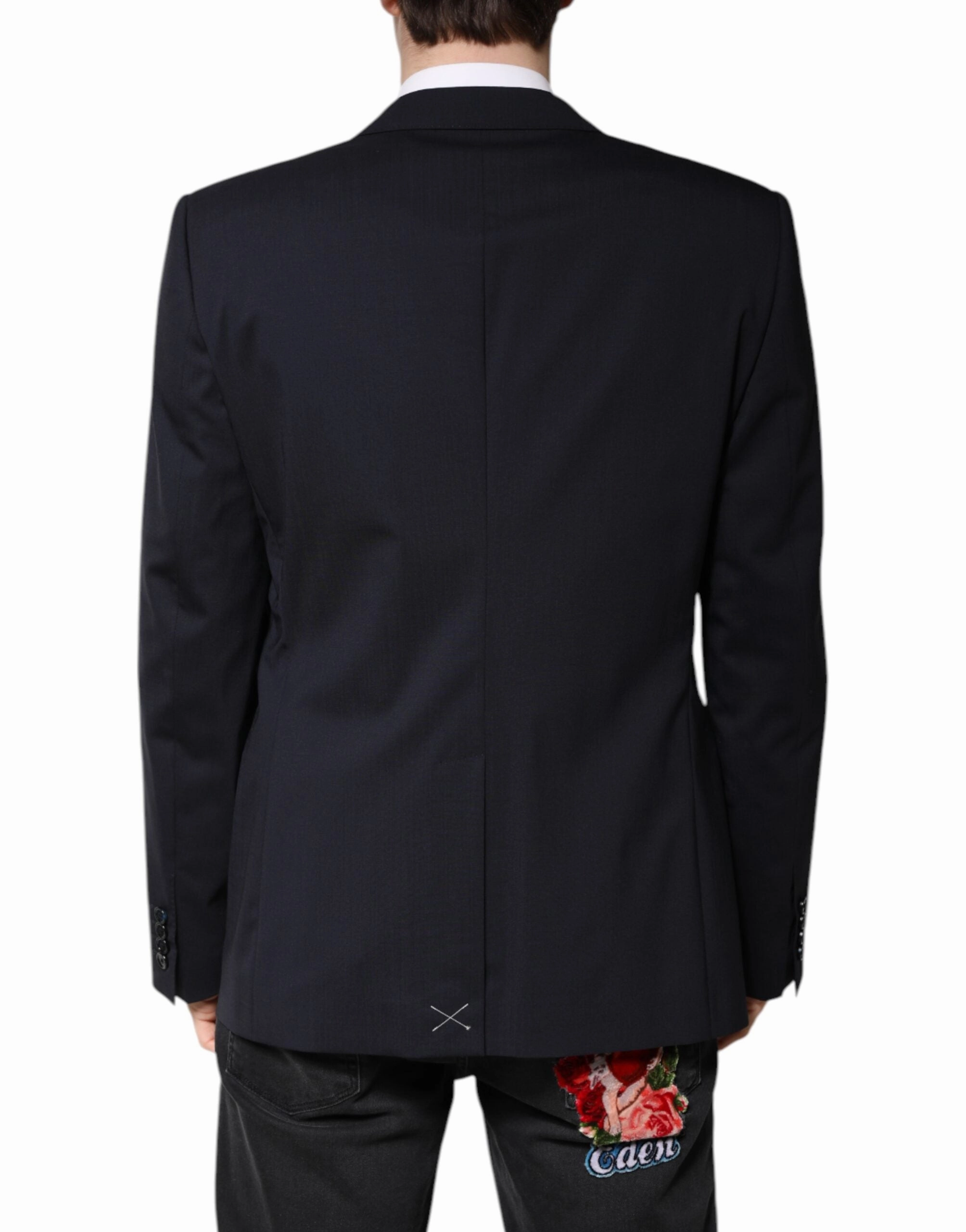 Dolce & Gabbana MARTINI Single Breasted Coat Men's Blazer