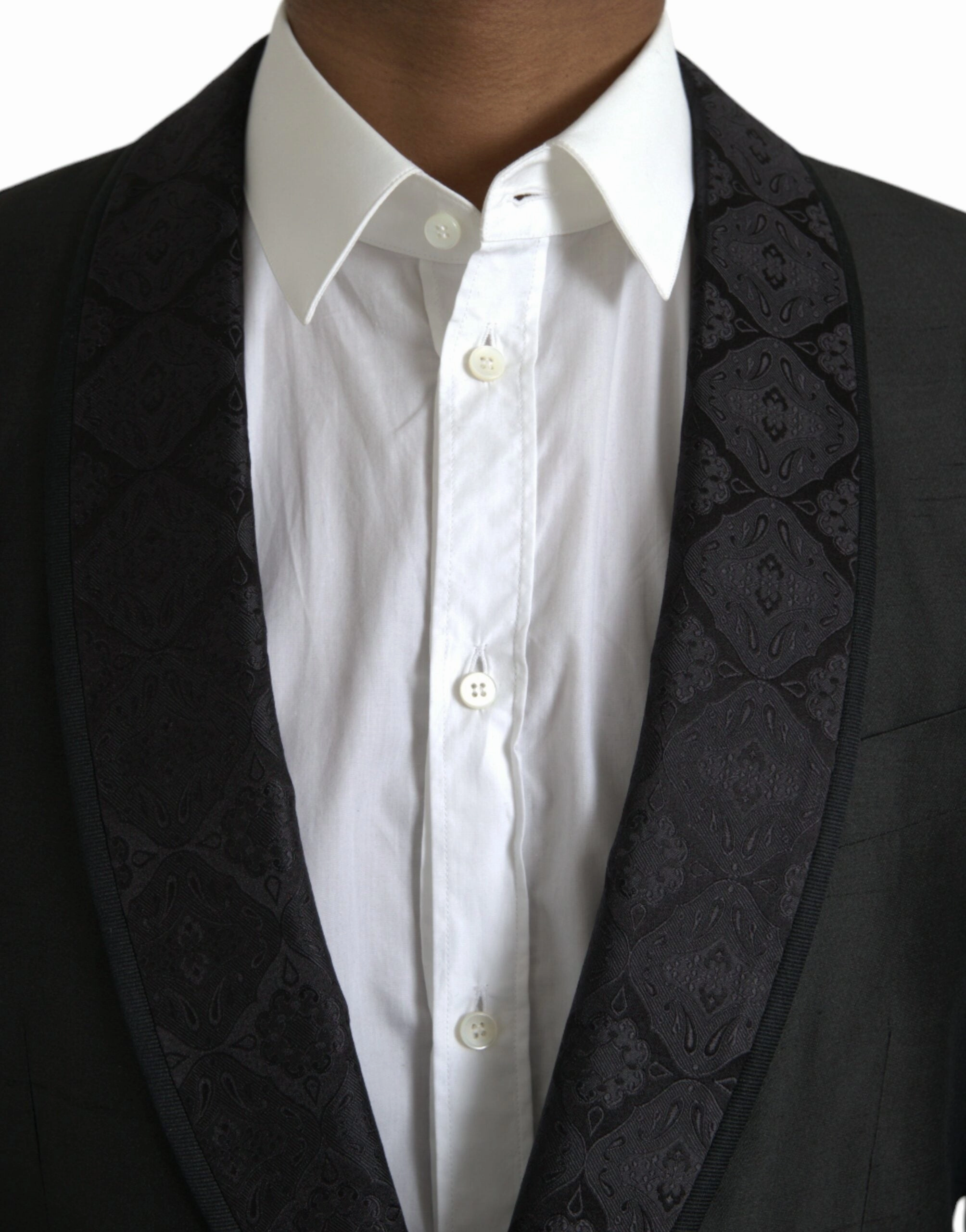 Dolce & Gabbana MARTINI Single Breasted Coat Men's Blazer