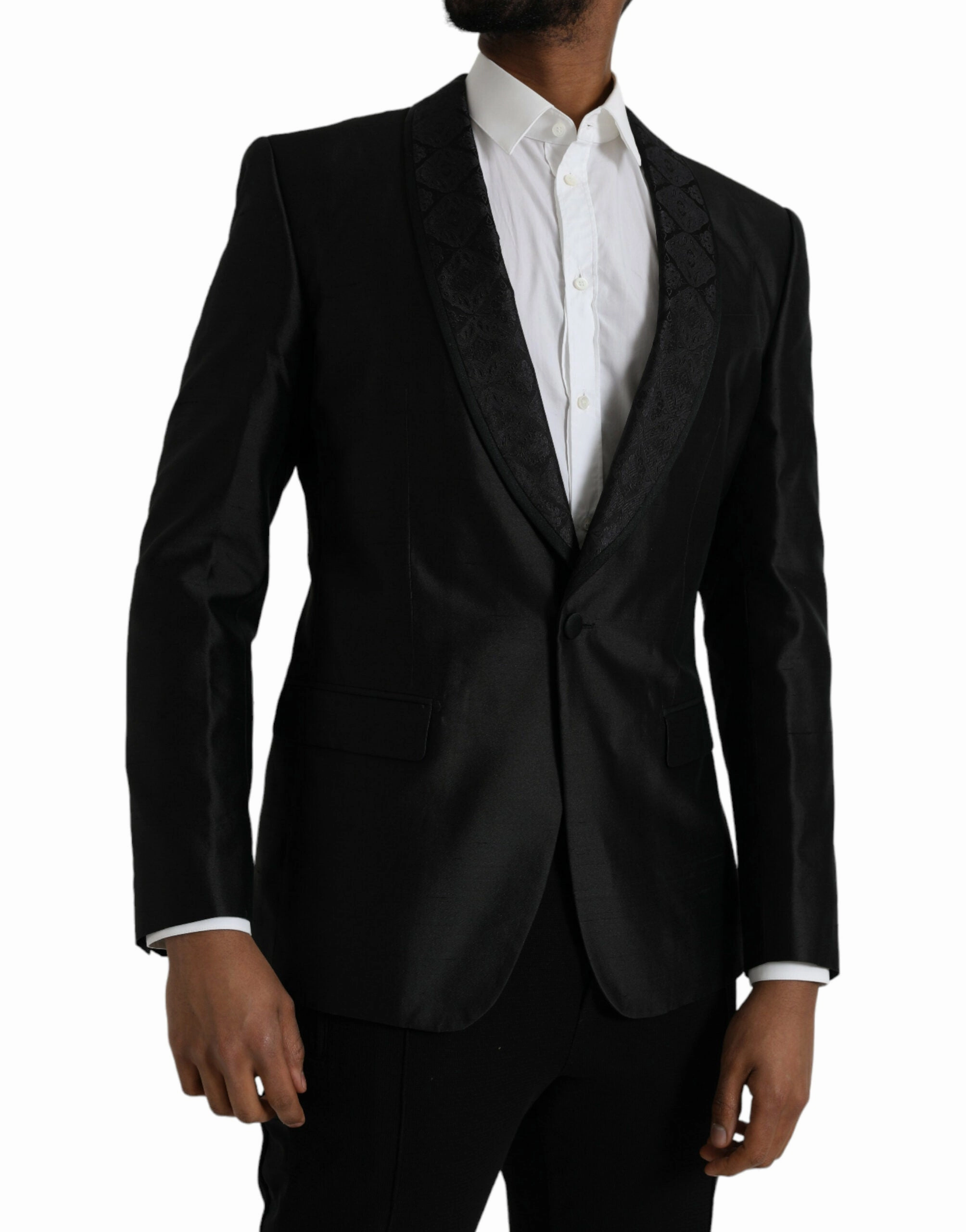 Dolce & Gabbana MARTINI Single Breasted Coat Men's Blazer
