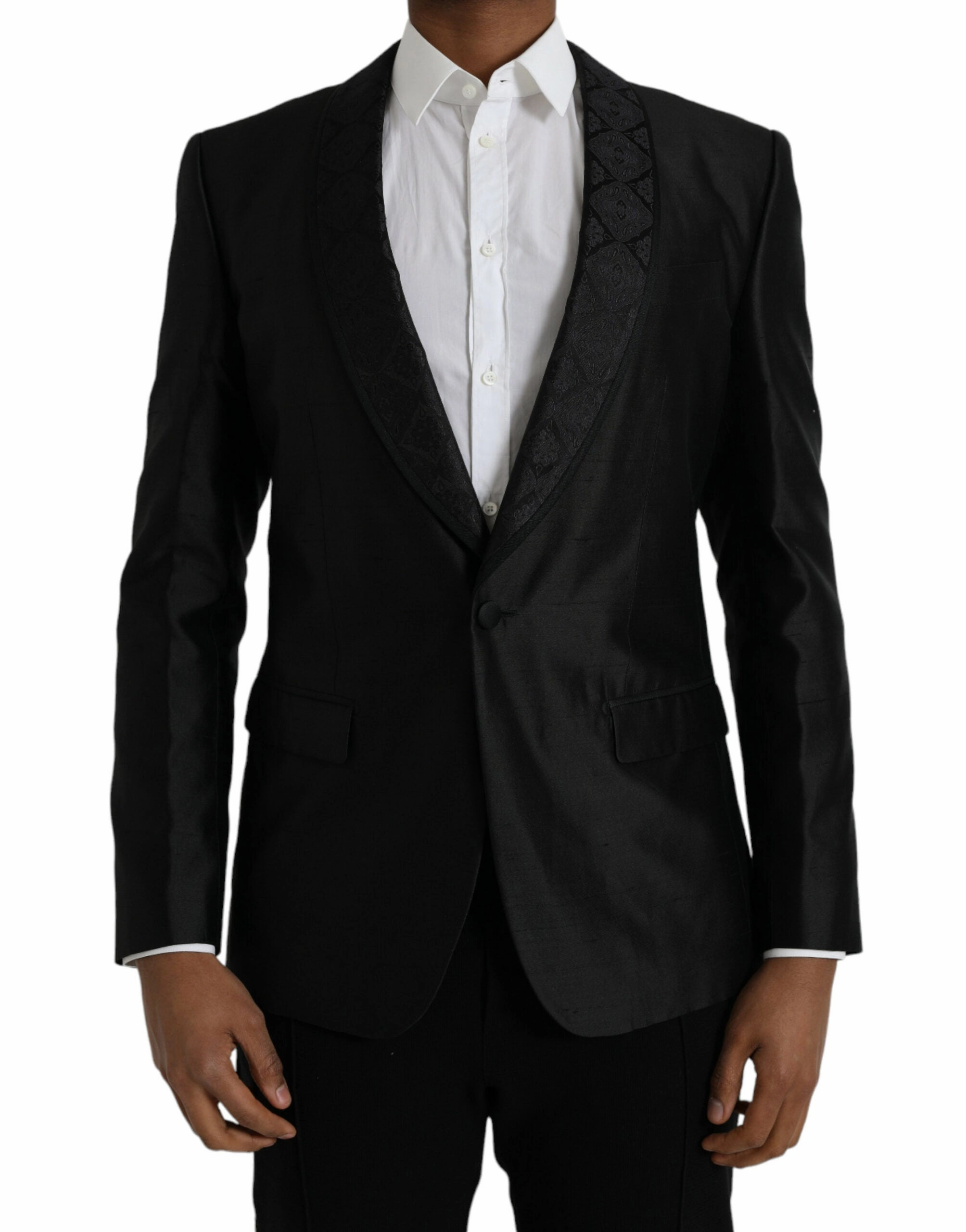 Dolce & Gabbana MARTINI Single Breasted Coat Men's Blazer