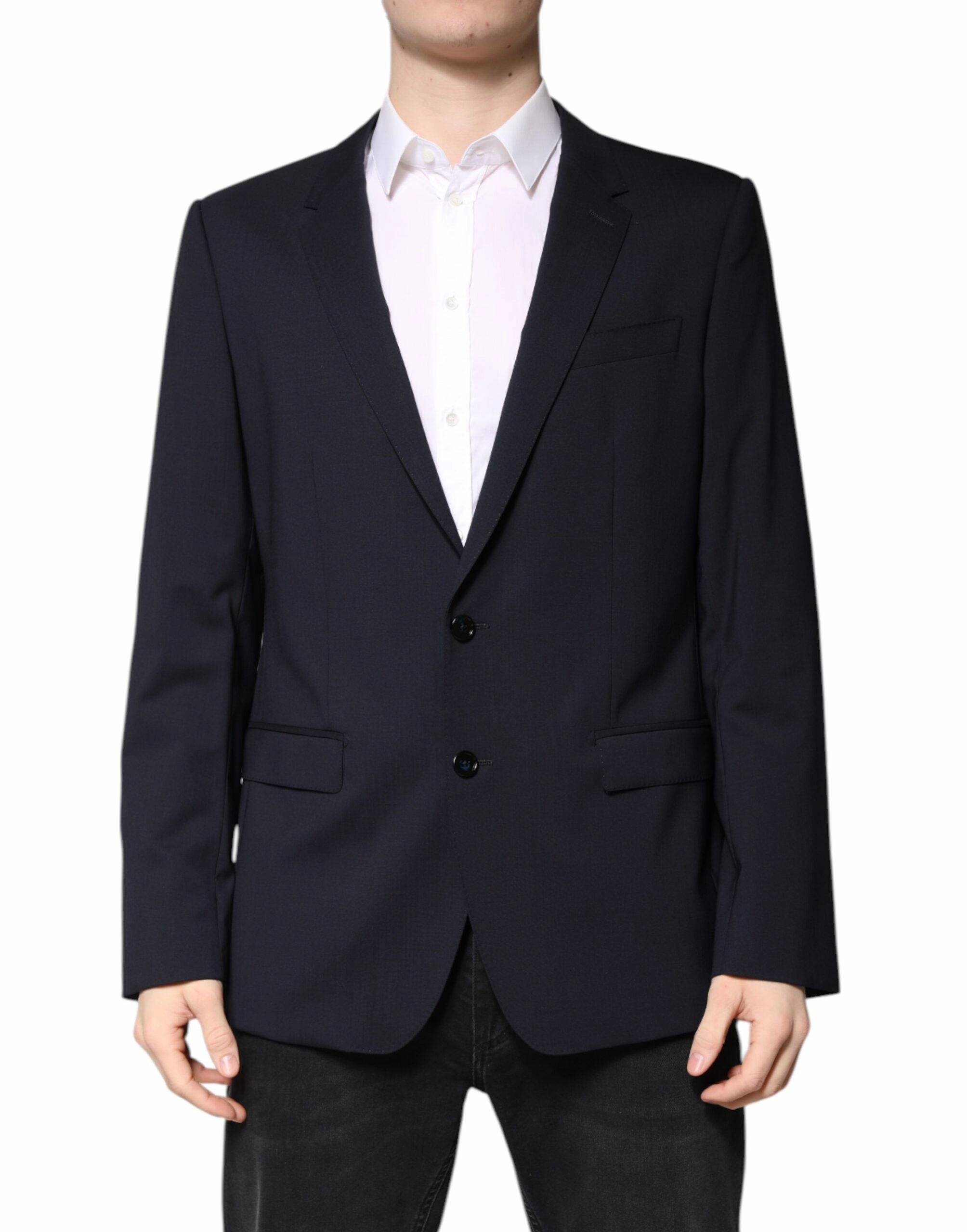Dolce & Gabbana MARTINI Single Breasted Coat Men's Blazer