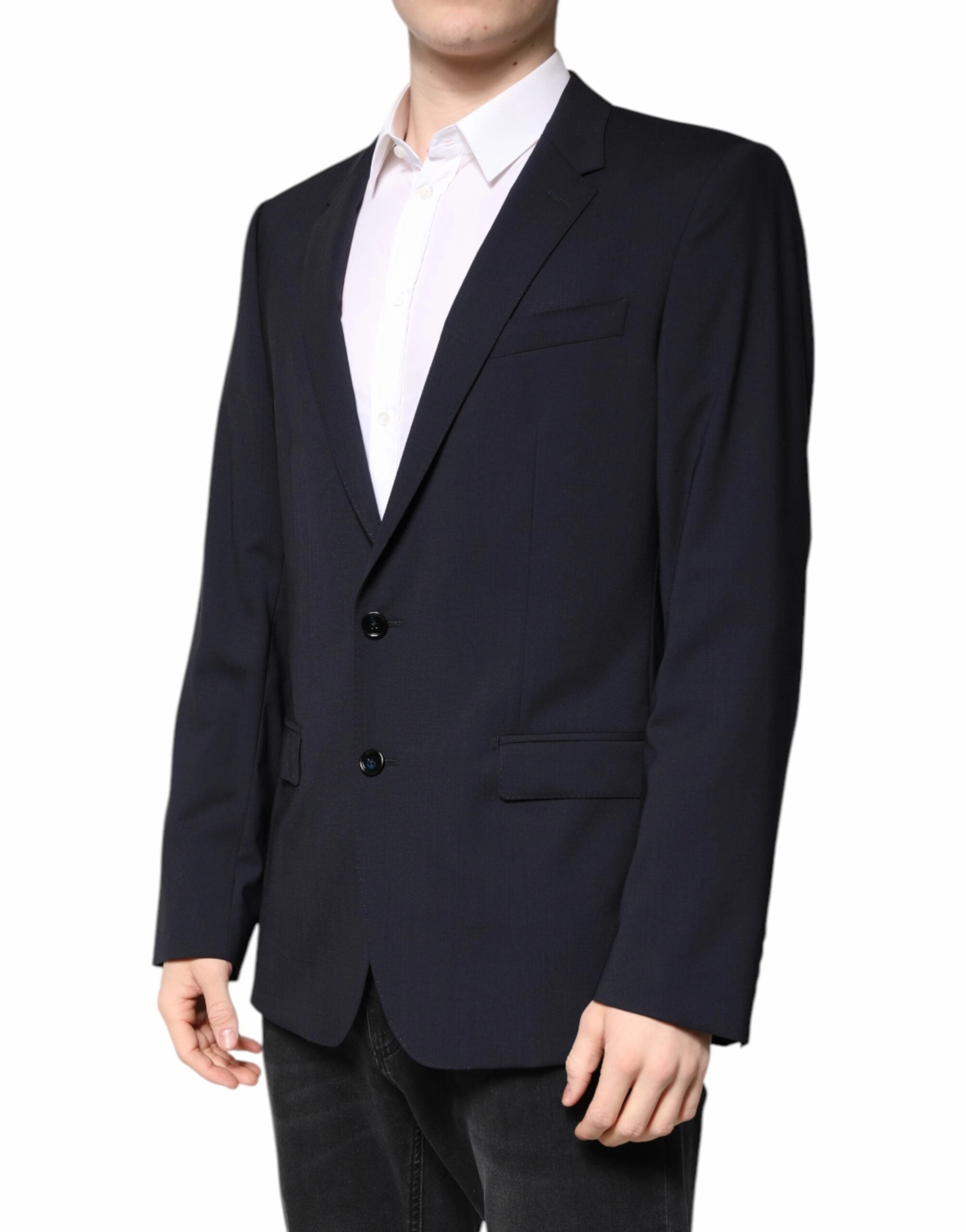 Dolce & Gabbana MARTINI Single Breasted Coat Men's Blazer