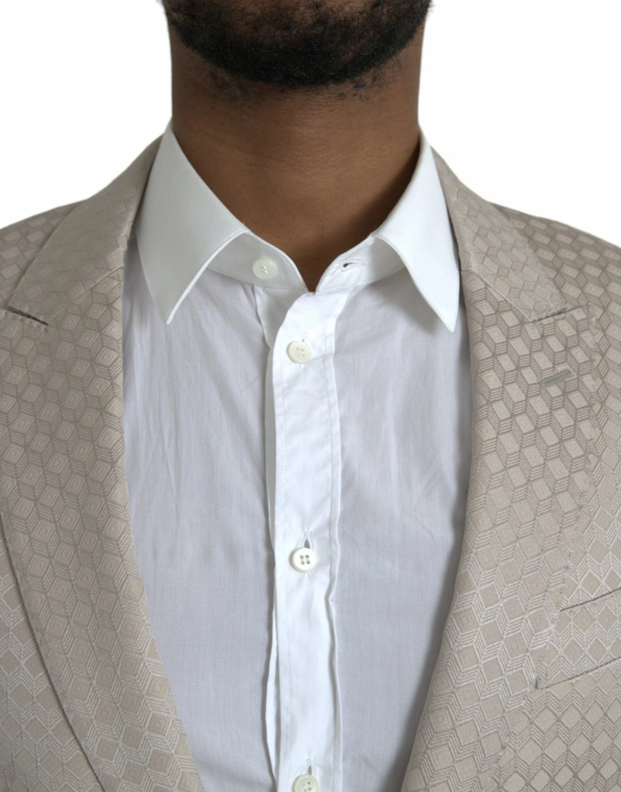 Dolce & Gabbana MARTINI Single Breasted Coat Men's Blazer