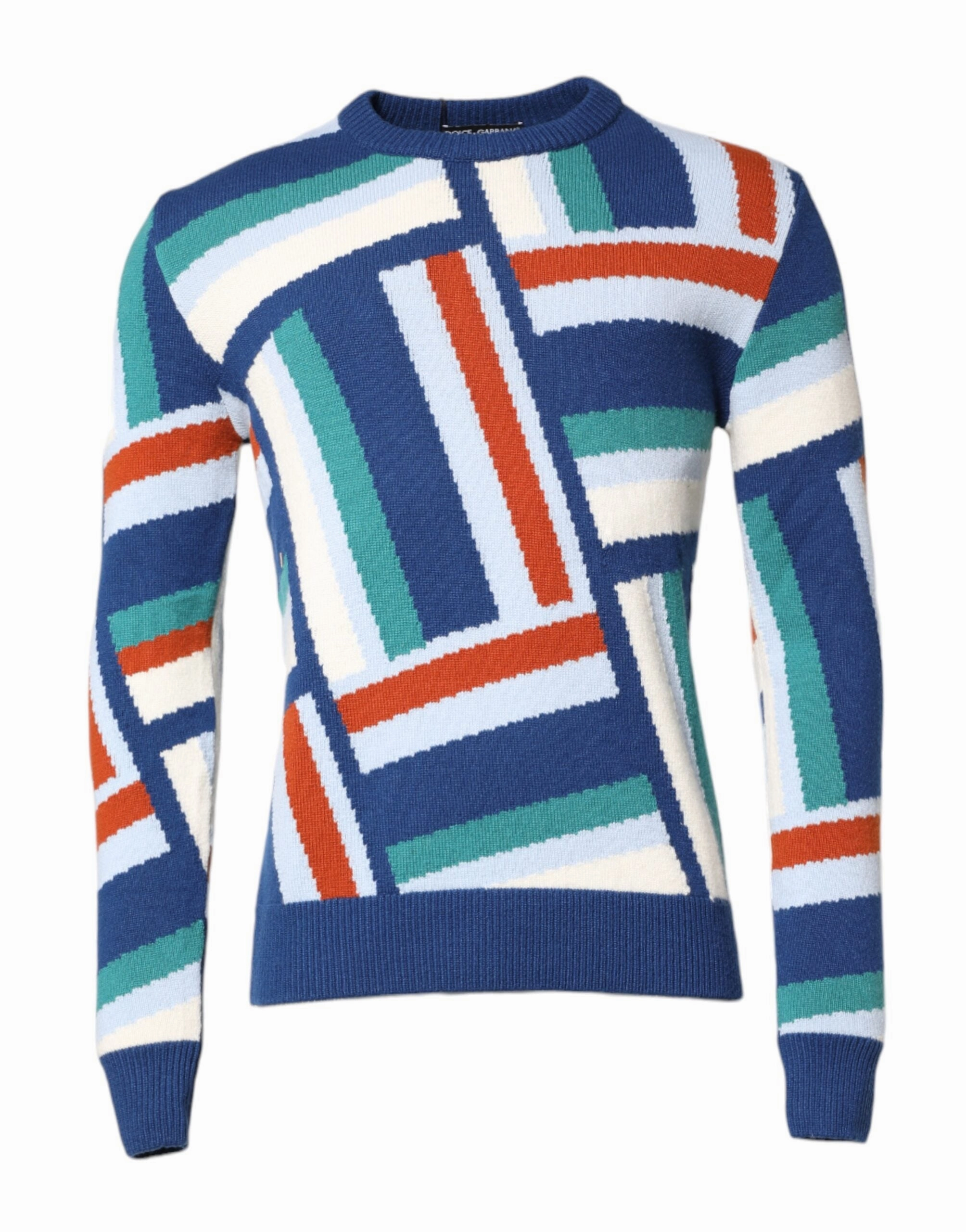 Dolce & Gabbana multi Cashmere Knit Pullover Men's Sweater