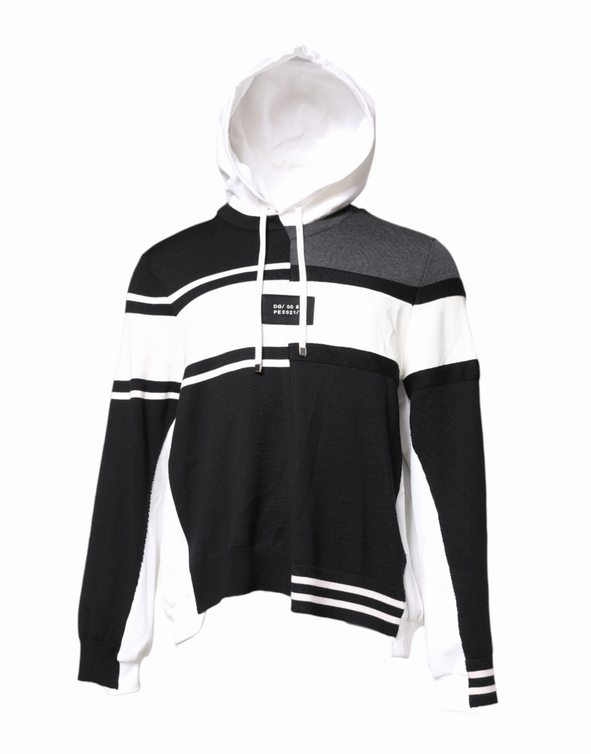 Dolce & Gabbana multi Logo Pullover Hooded Men's Sweater (Pre-Owned)