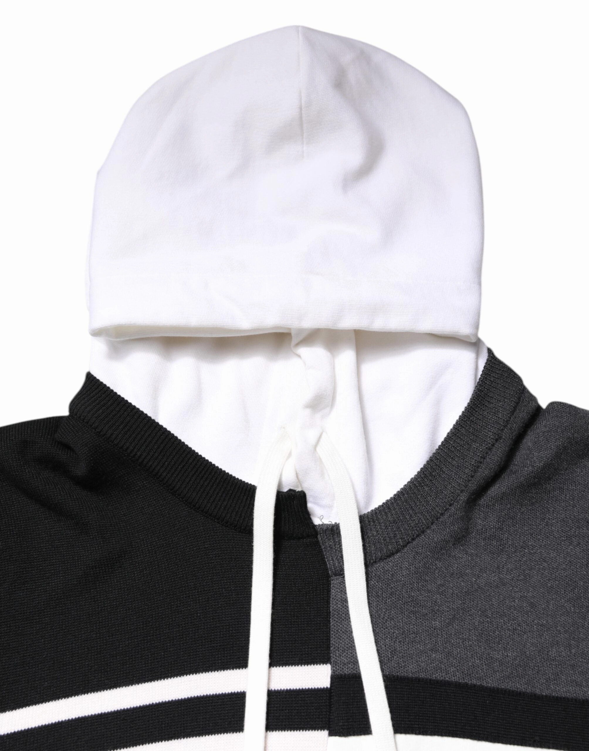 Dolce & Gabbana multi Logo Pullover Hooded Men's Sweater (Pre-Owned)