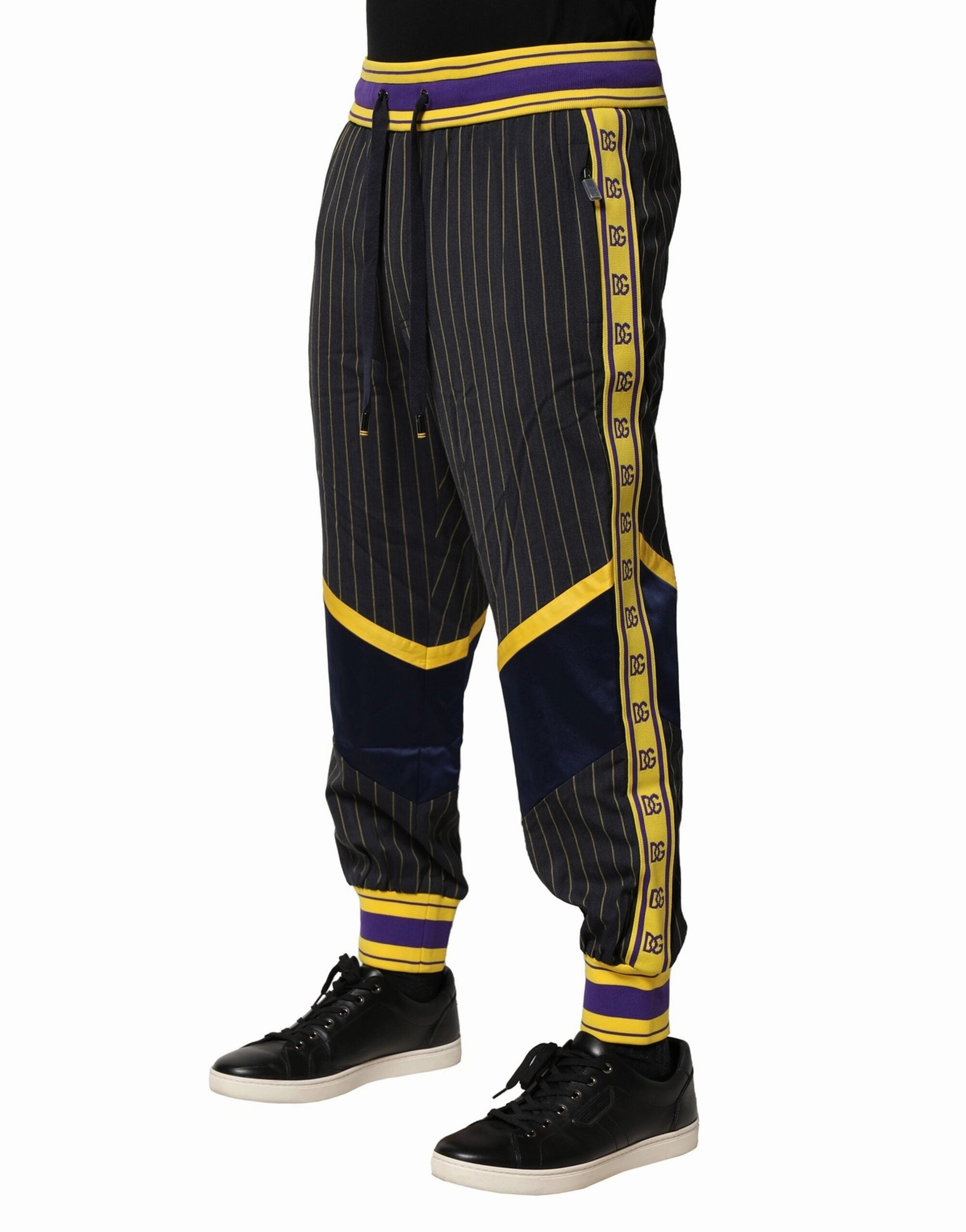 Dolce & Gabbana multi Stripes Wool Jogger Men's Pants